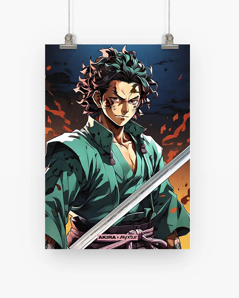 Demon Slayer-Tanjiro [AKIRA] Art-Poster - Image 28