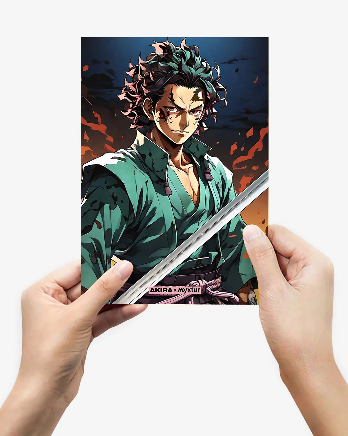 Demon Slayer-Tanjiro [AKIRA] Metal-Poster - Image 13