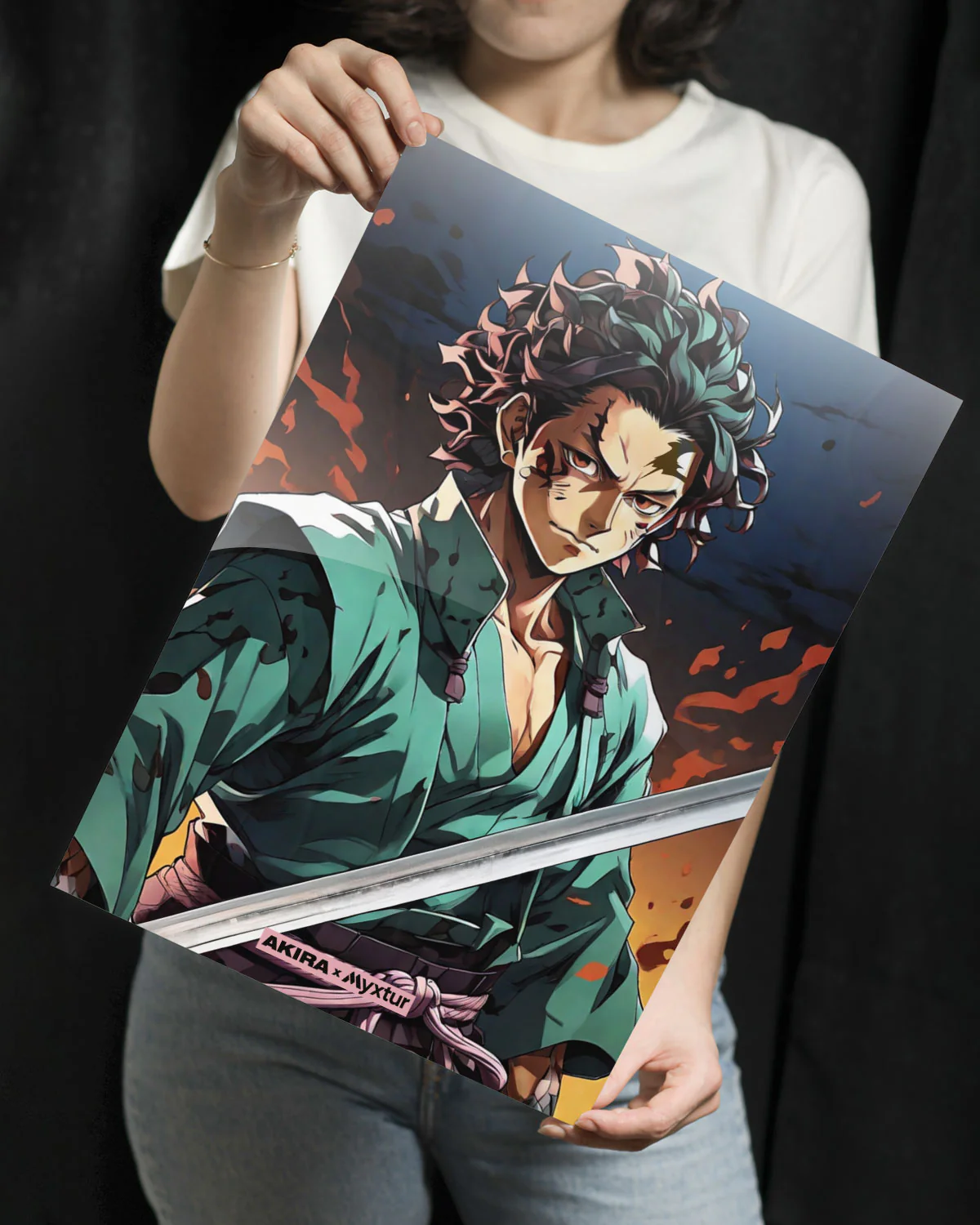 Demon Slayer-Tanjiro [AKIRA] Metal-Poster - Image 3