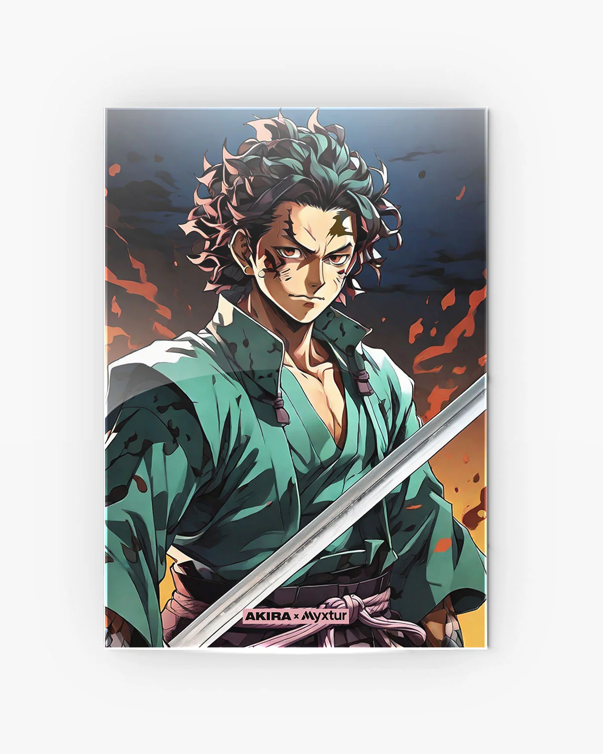 Demon Slayer-Tanjiro [AKIRA] Metal-Poster - Image 6