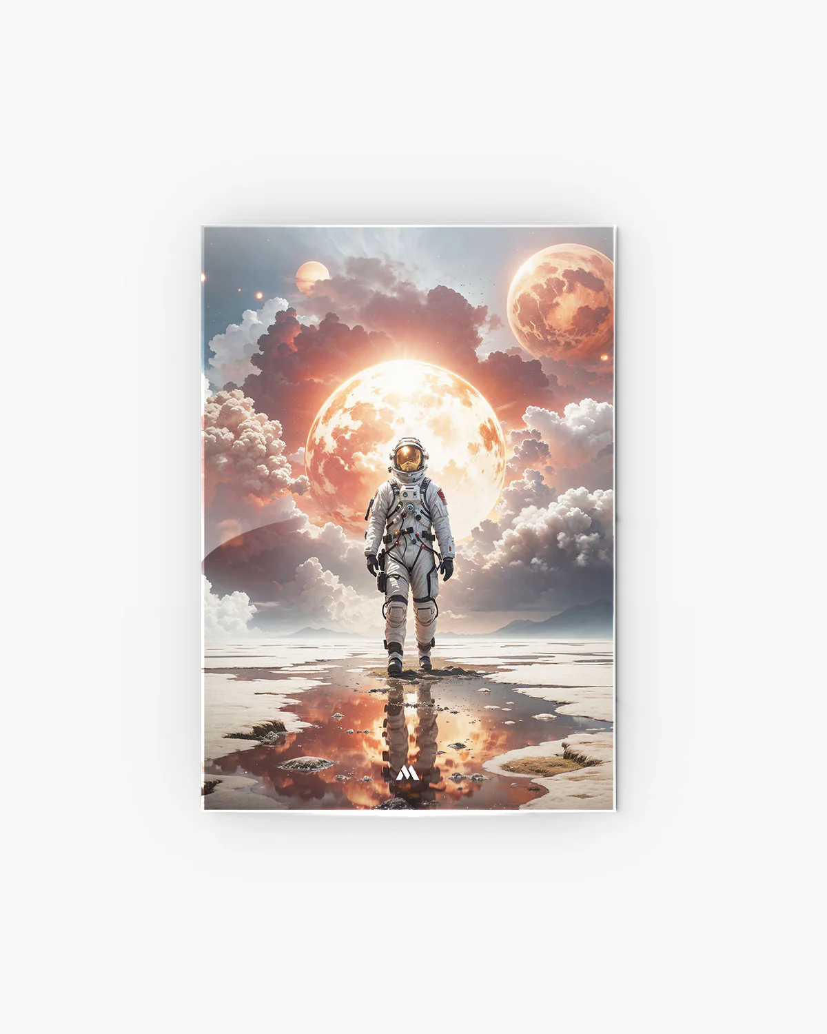Exoplanet Landing Metal-Poster - Image 11