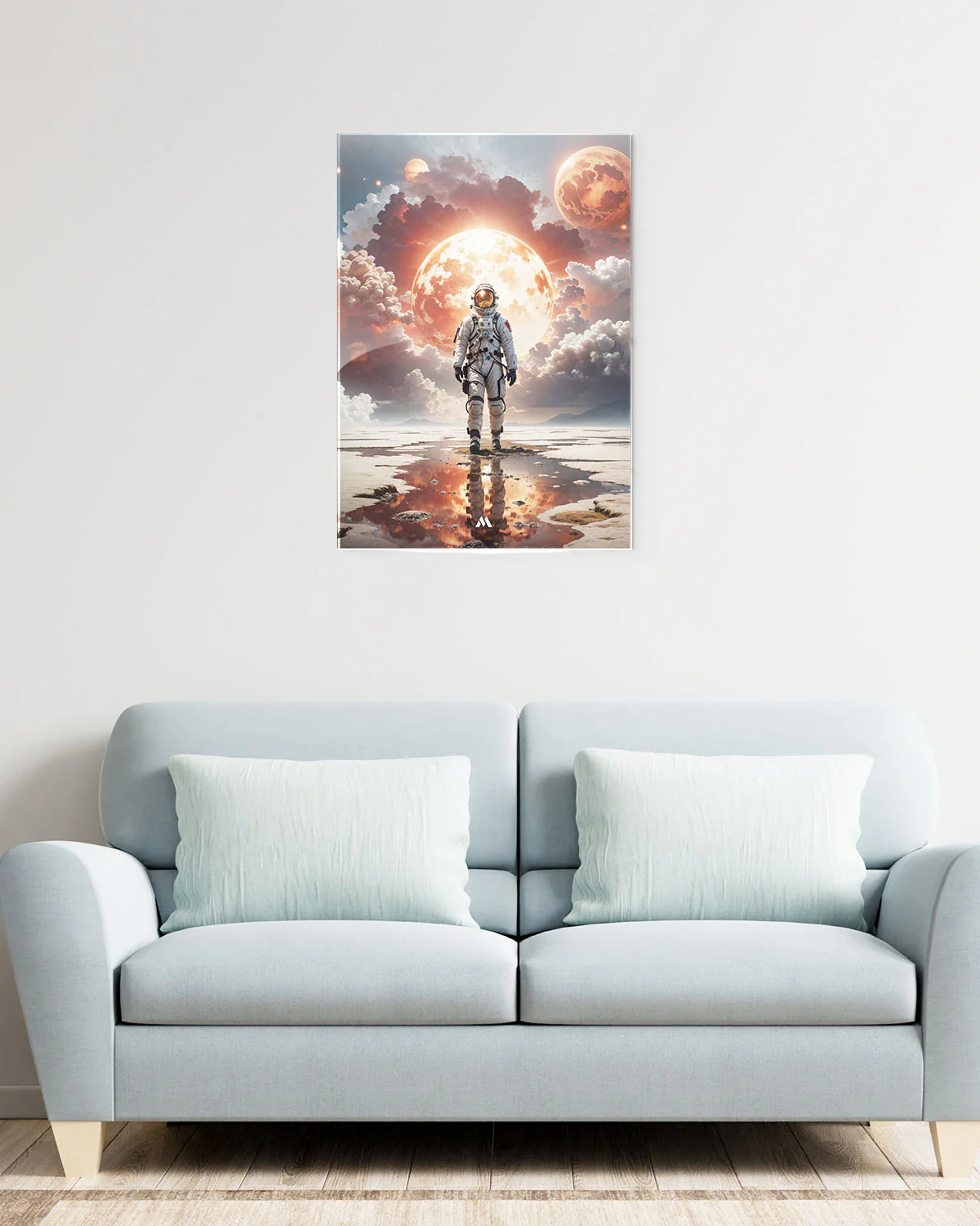 Exoplanet Landing Metal-Poster - Image 7