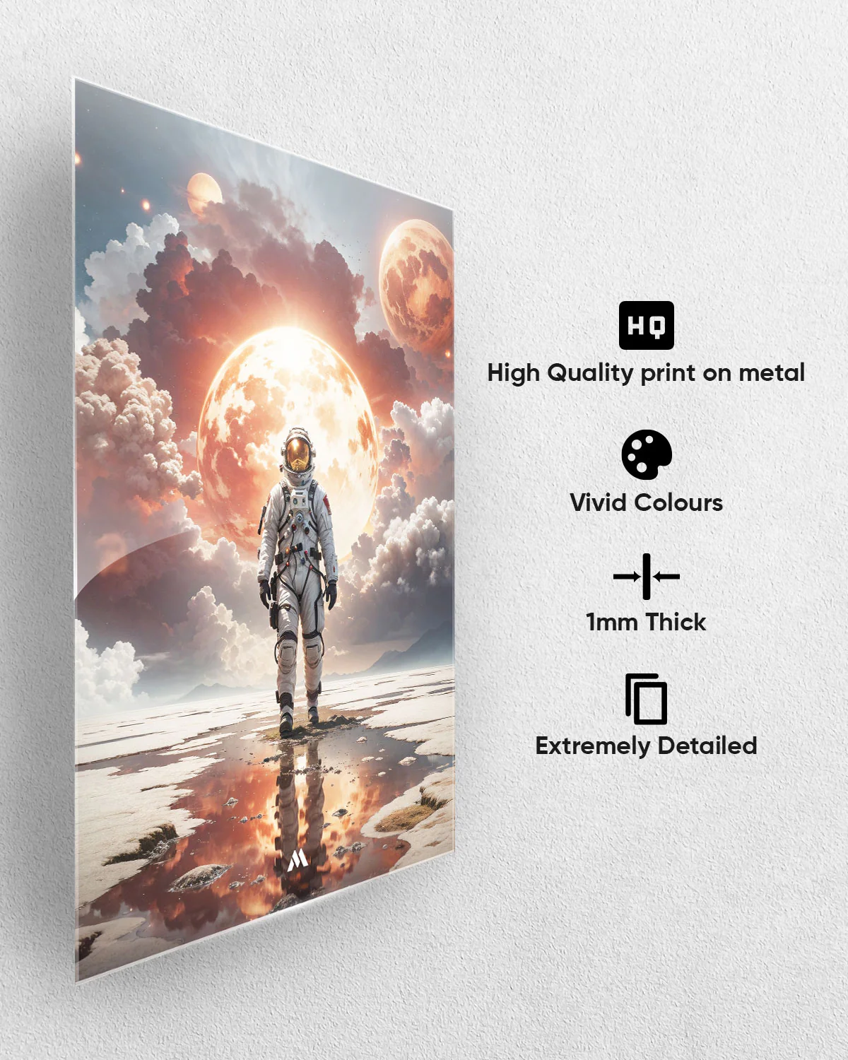 Exoplanet Landing Metal-Poster - Image 9