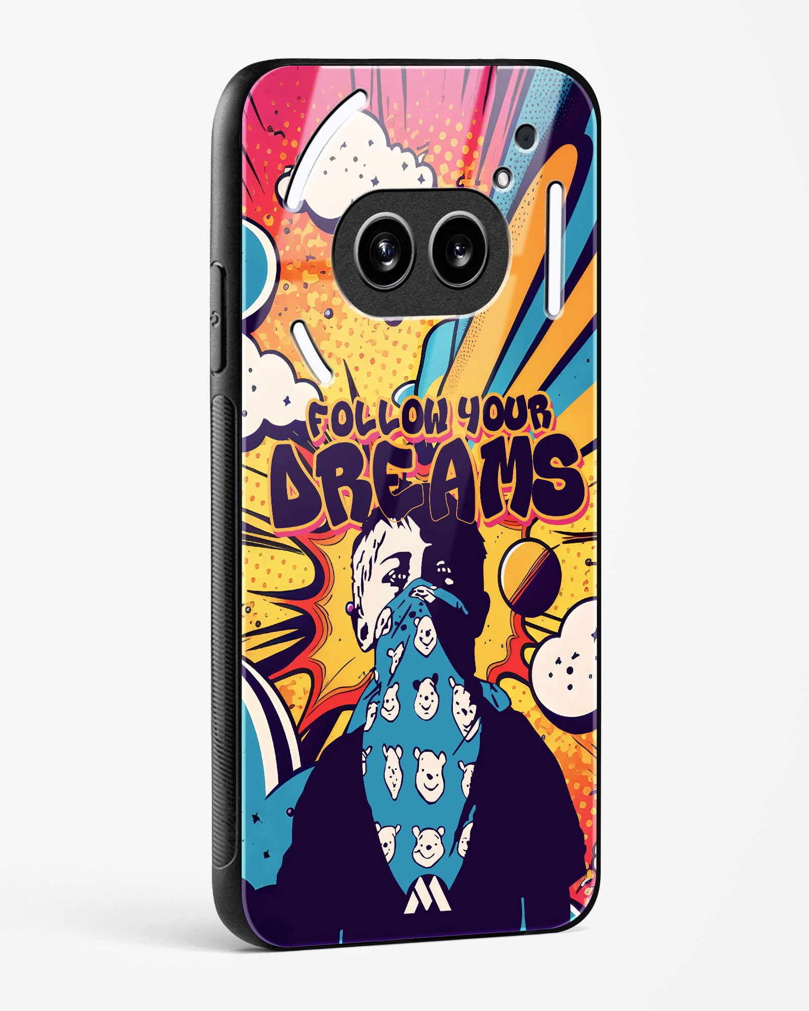 Follow Your Dreams Glass Case Phone Cover (Nothing) - Image 10