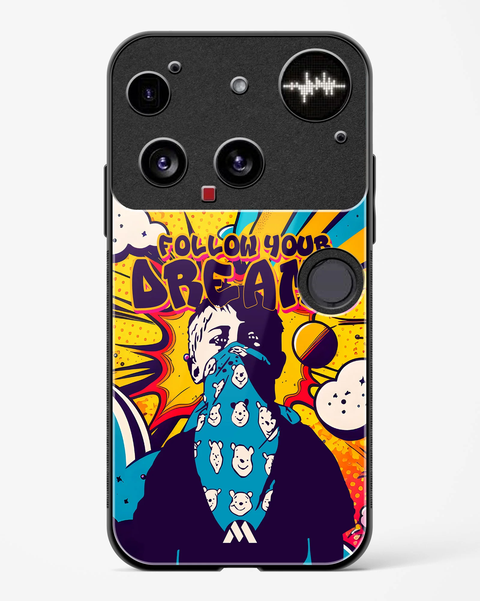 Follow Your Dreams Glass Case Phone Cover (Nothing) - Image 13