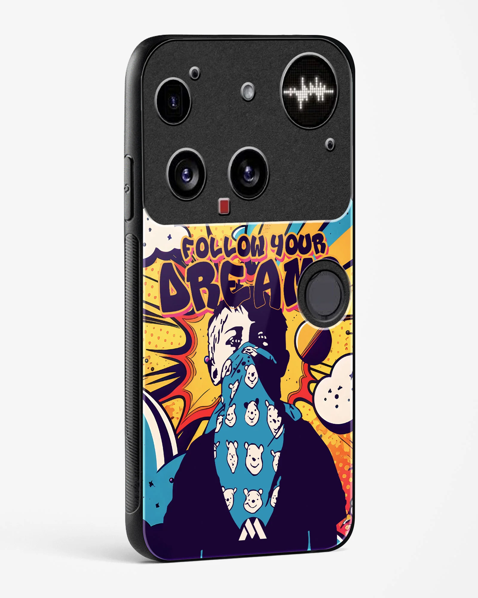 Follow Your Dreams Glass Case Phone Cover (Nothing) - Image 14