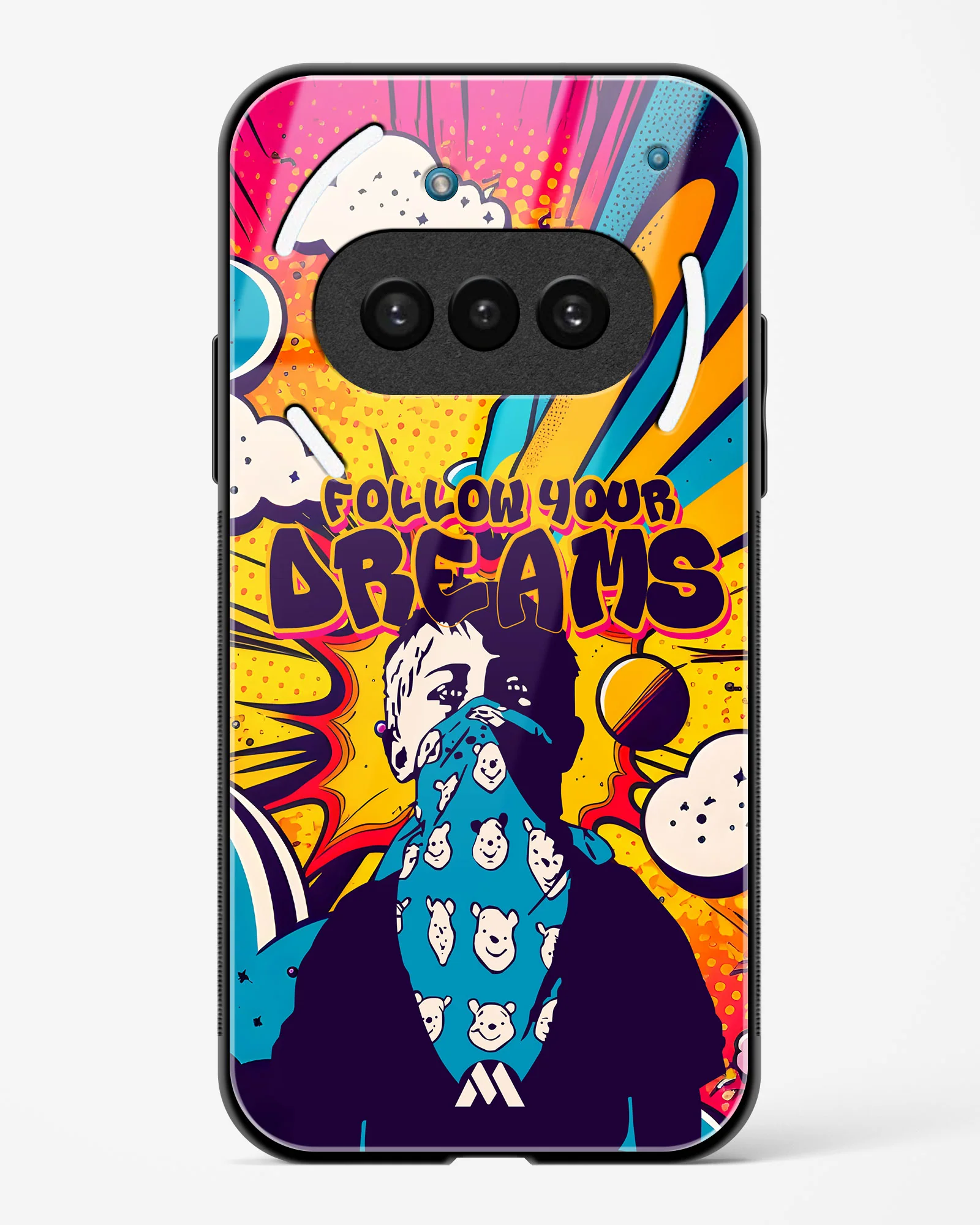 Follow Your Dreams Glass Case Phone Cover (Nothing) - Image 15