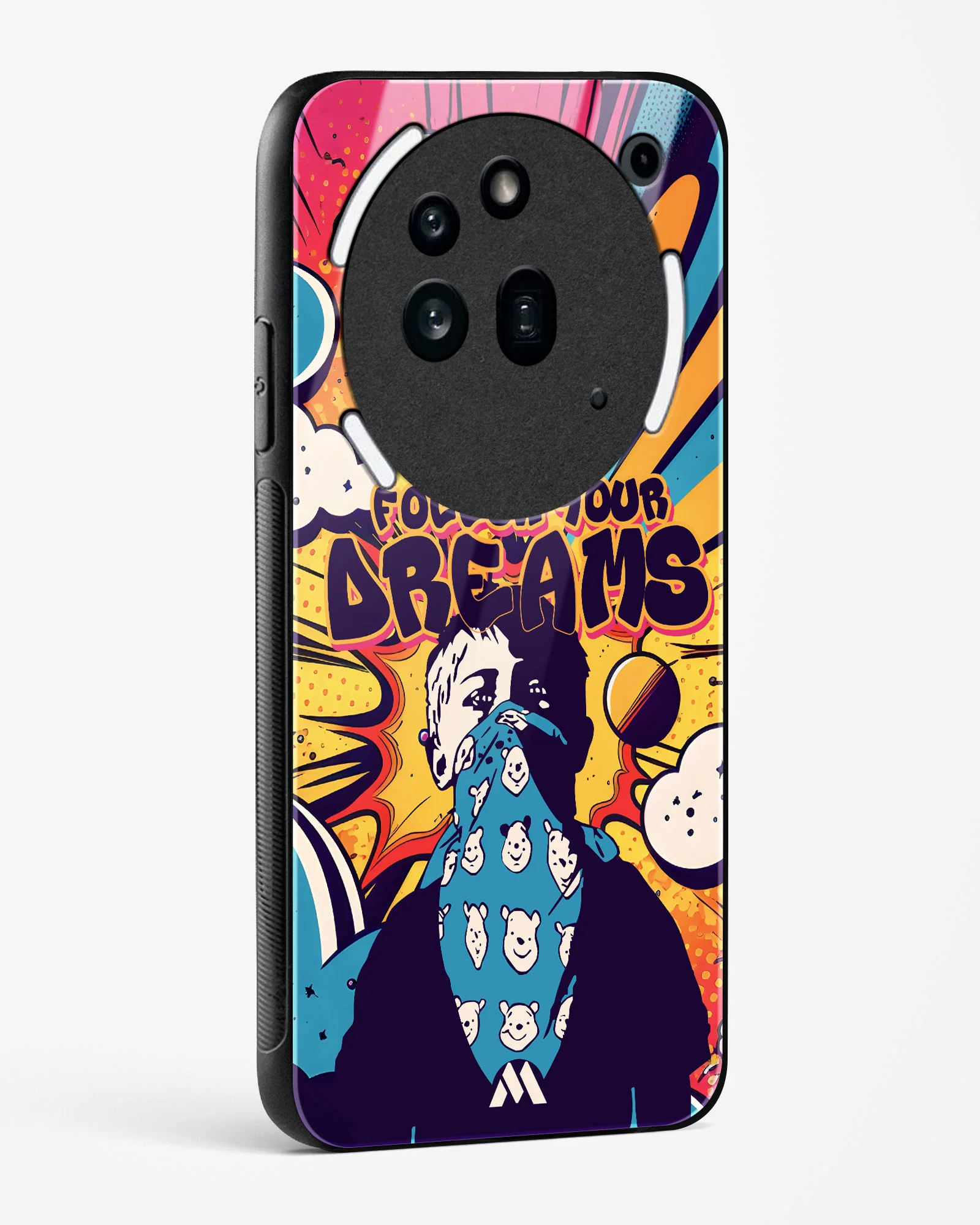 Follow Your Dreams Glass Case Phone Cover (Nothing) - Image 18