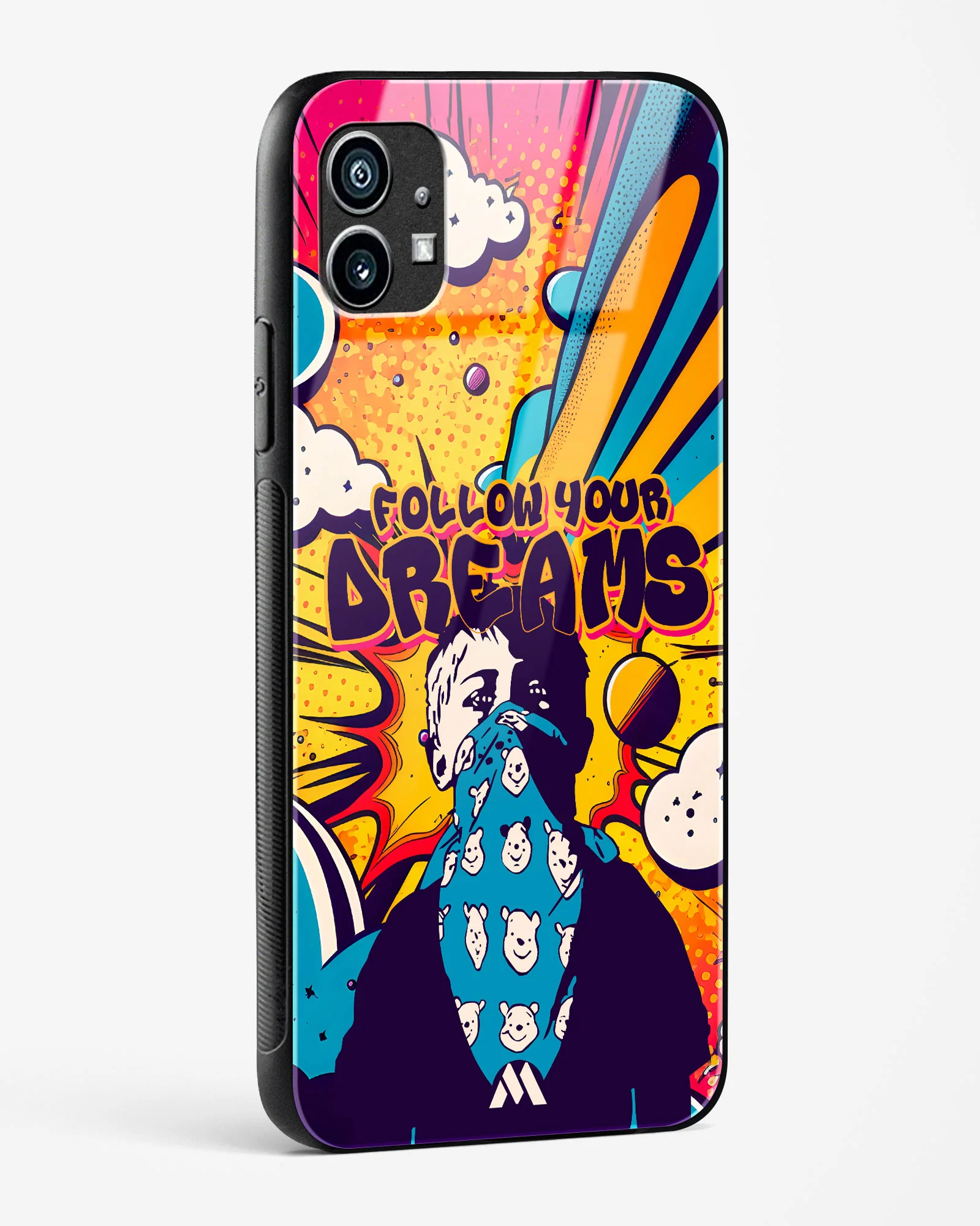 Follow Your Dreams Glass Case Phone Cover (Nothing) - Image 6