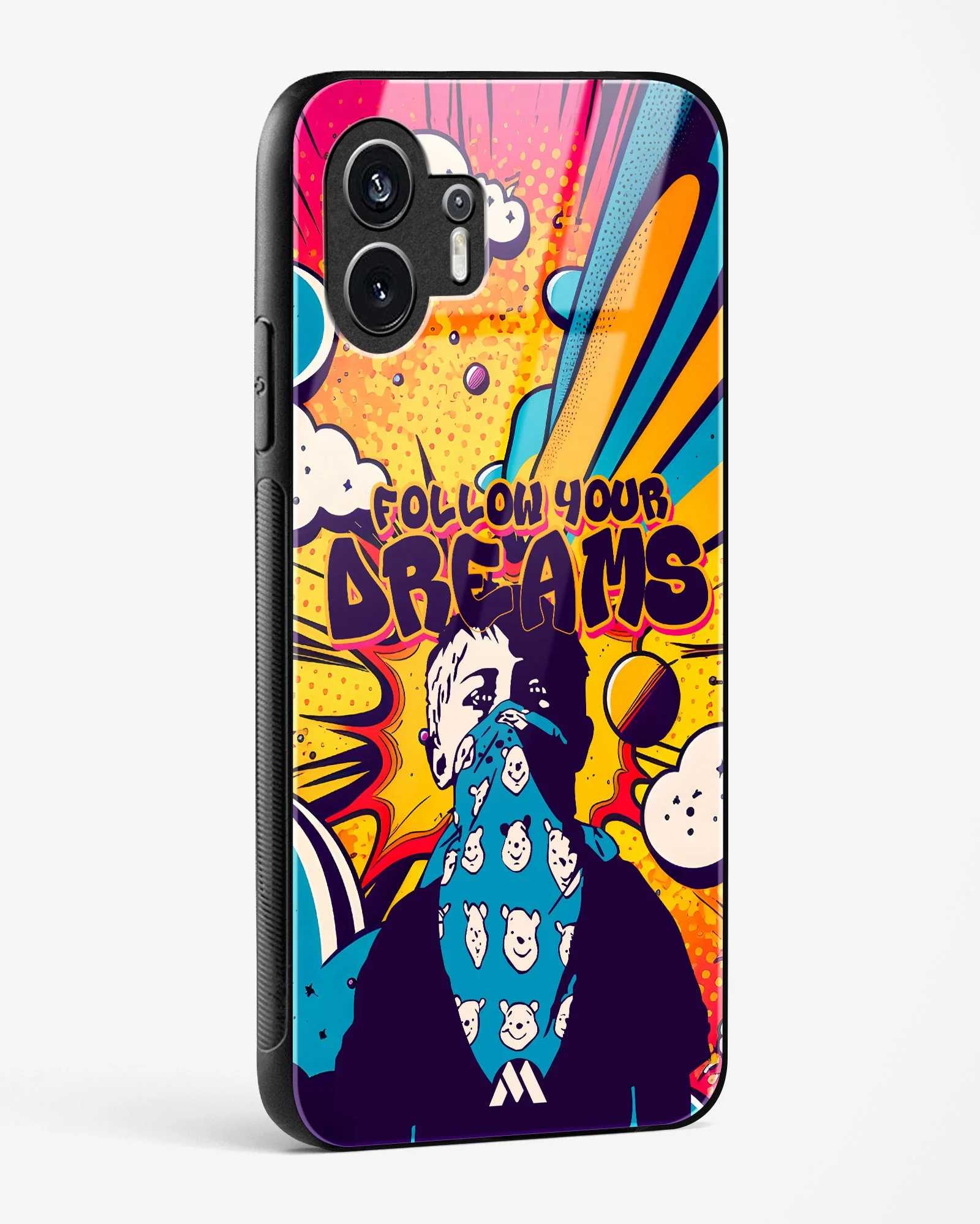 Follow Your Dreams Glass Case Phone Cover (Nothing) - Image 8