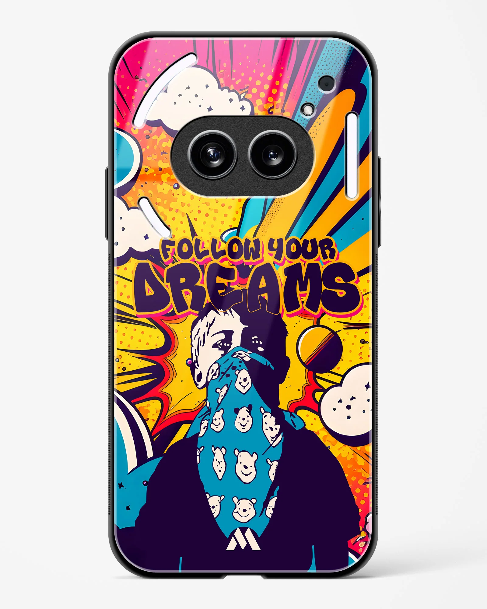 Follow Your Dreams Glass Case Phone Cover (Nothing) - Image 9