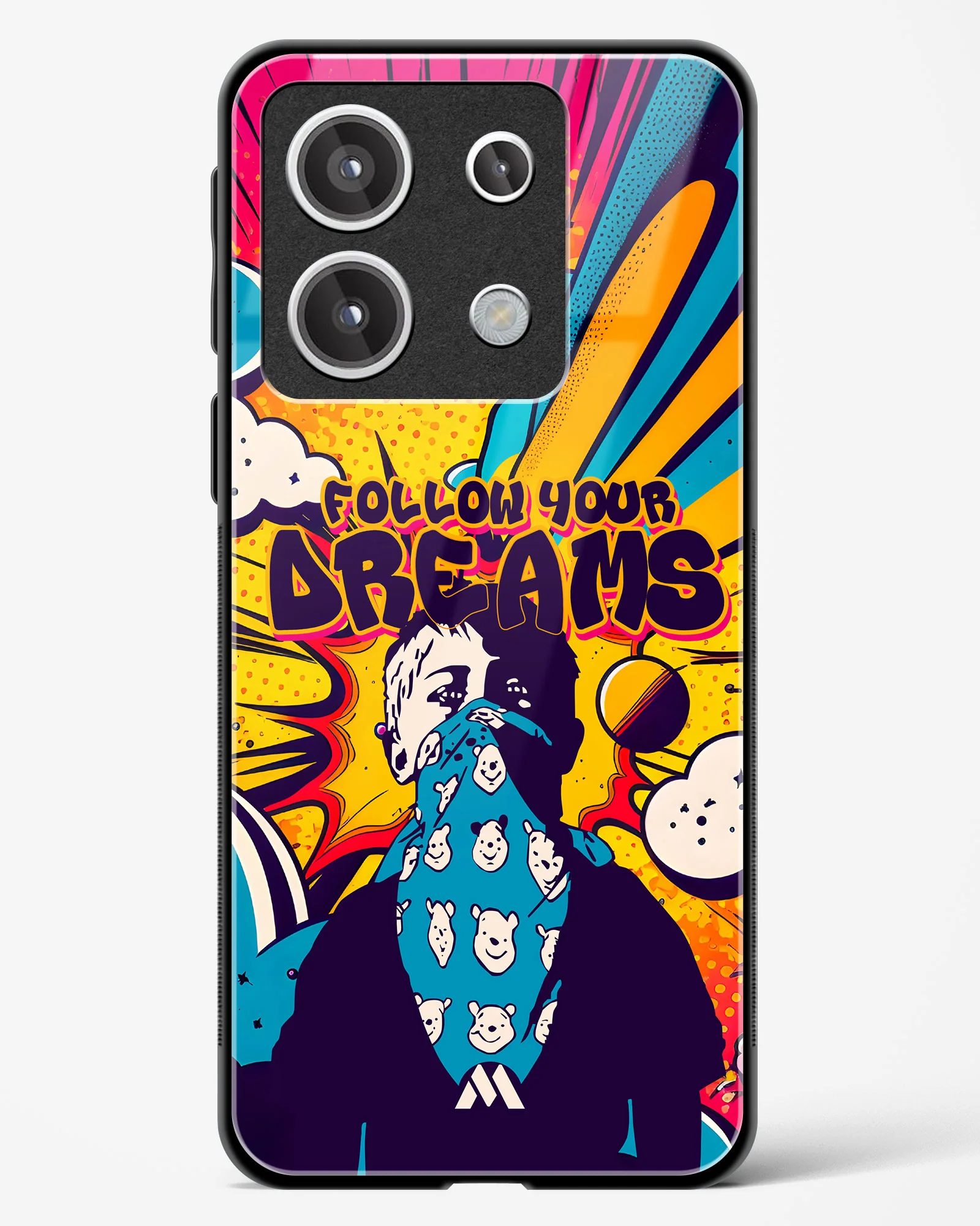 Follow Your Dreams Glass Case Phone Cover (Xiaomi) - Image 119