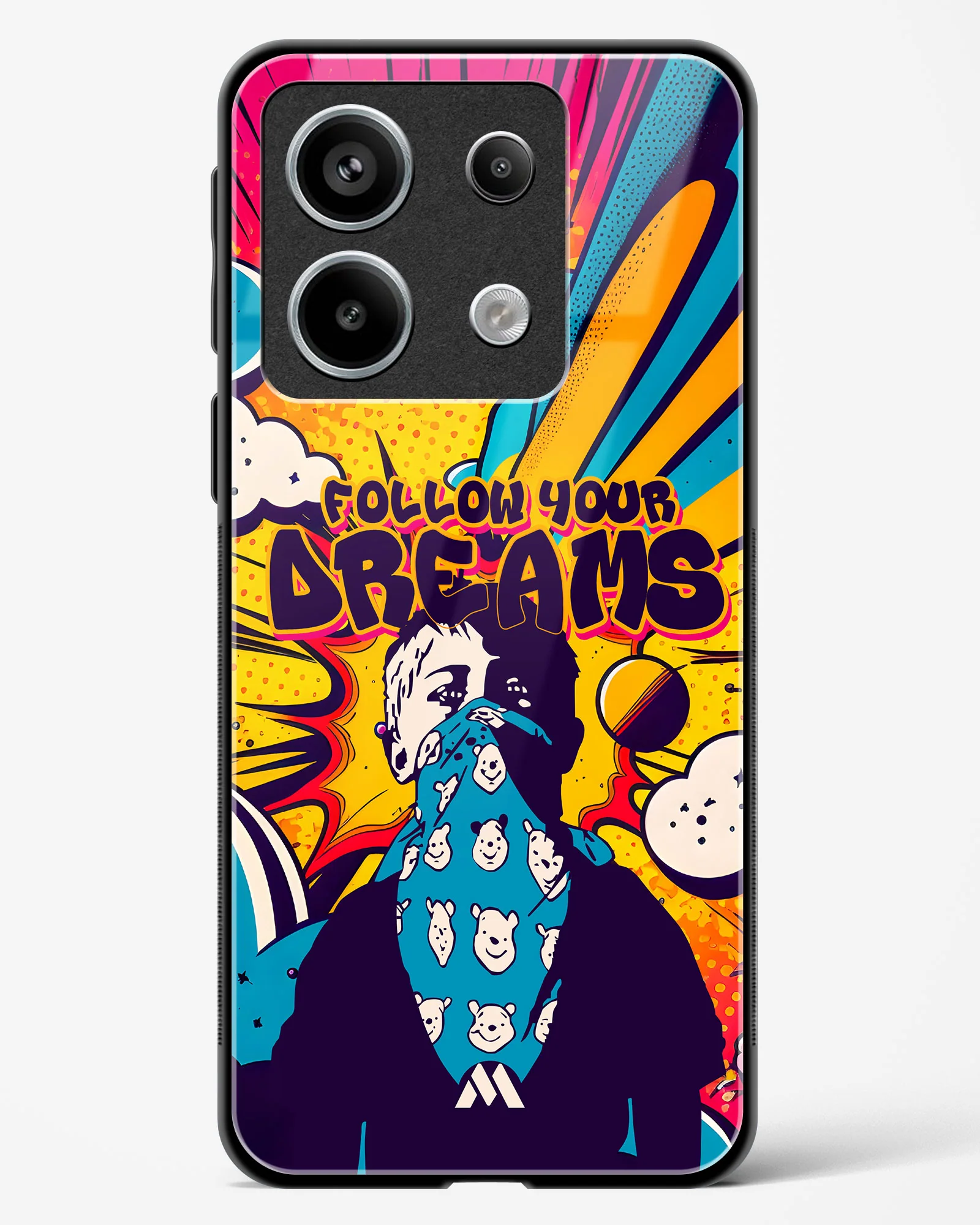 Follow Your Dreams Glass Case Phone Cover (Xiaomi) - Image 121