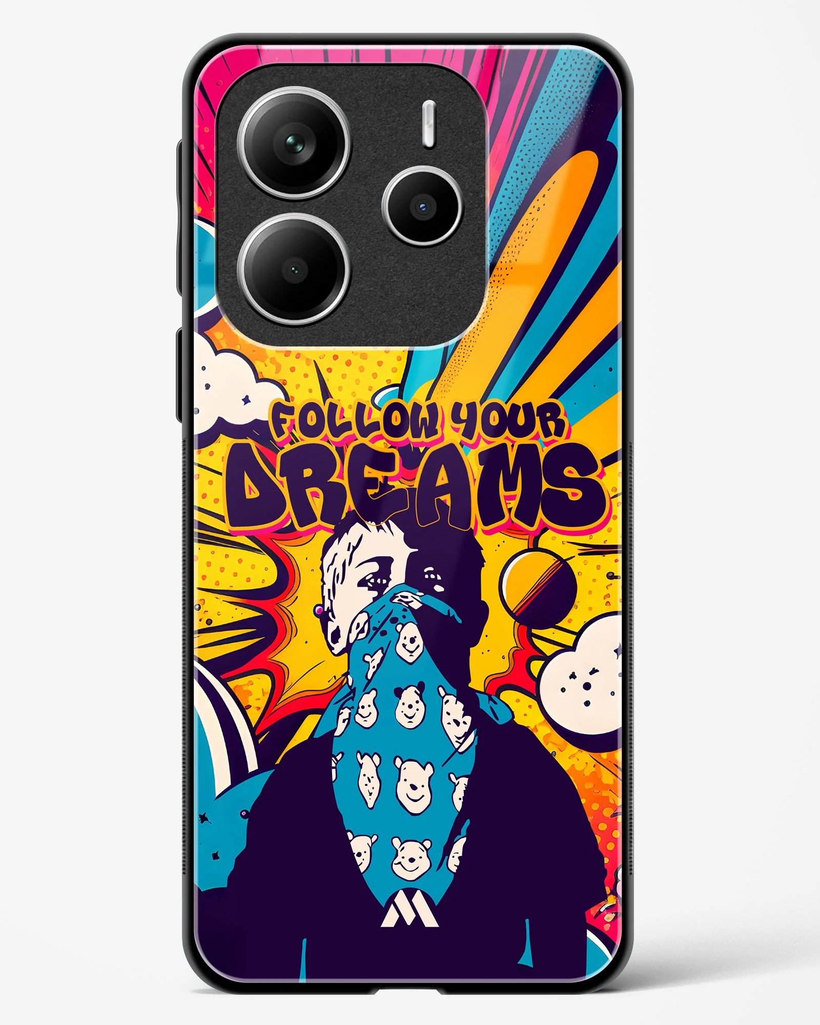 Follow Your Dreams Glass Case Phone Cover (Xiaomi) - Image 125