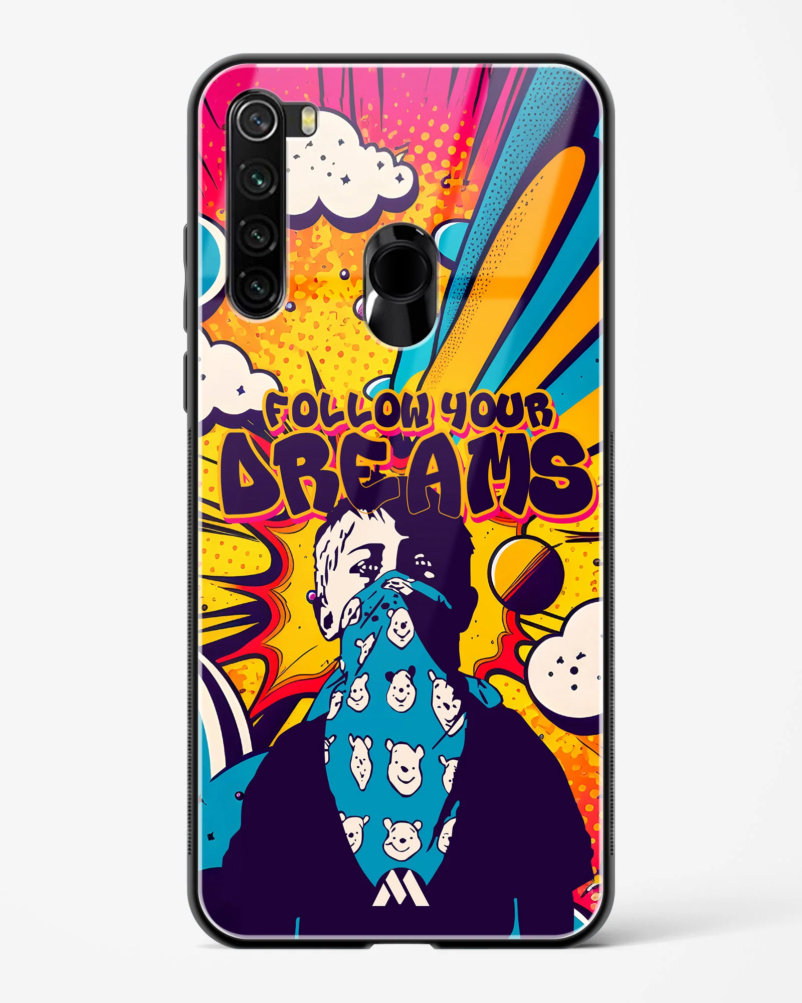 Follow Your Dreams Glass Case Phone Cover (Xiaomi) - Image 137