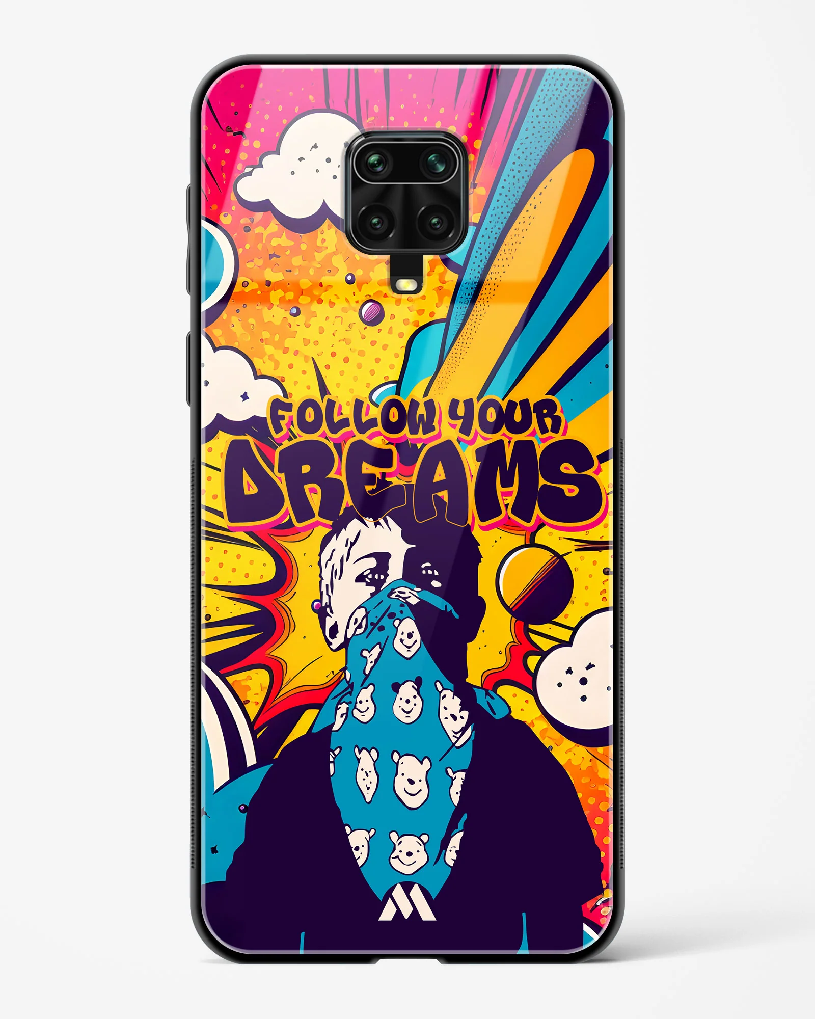Follow Your Dreams Glass Case Phone Cover (Xiaomi) - Image 143
