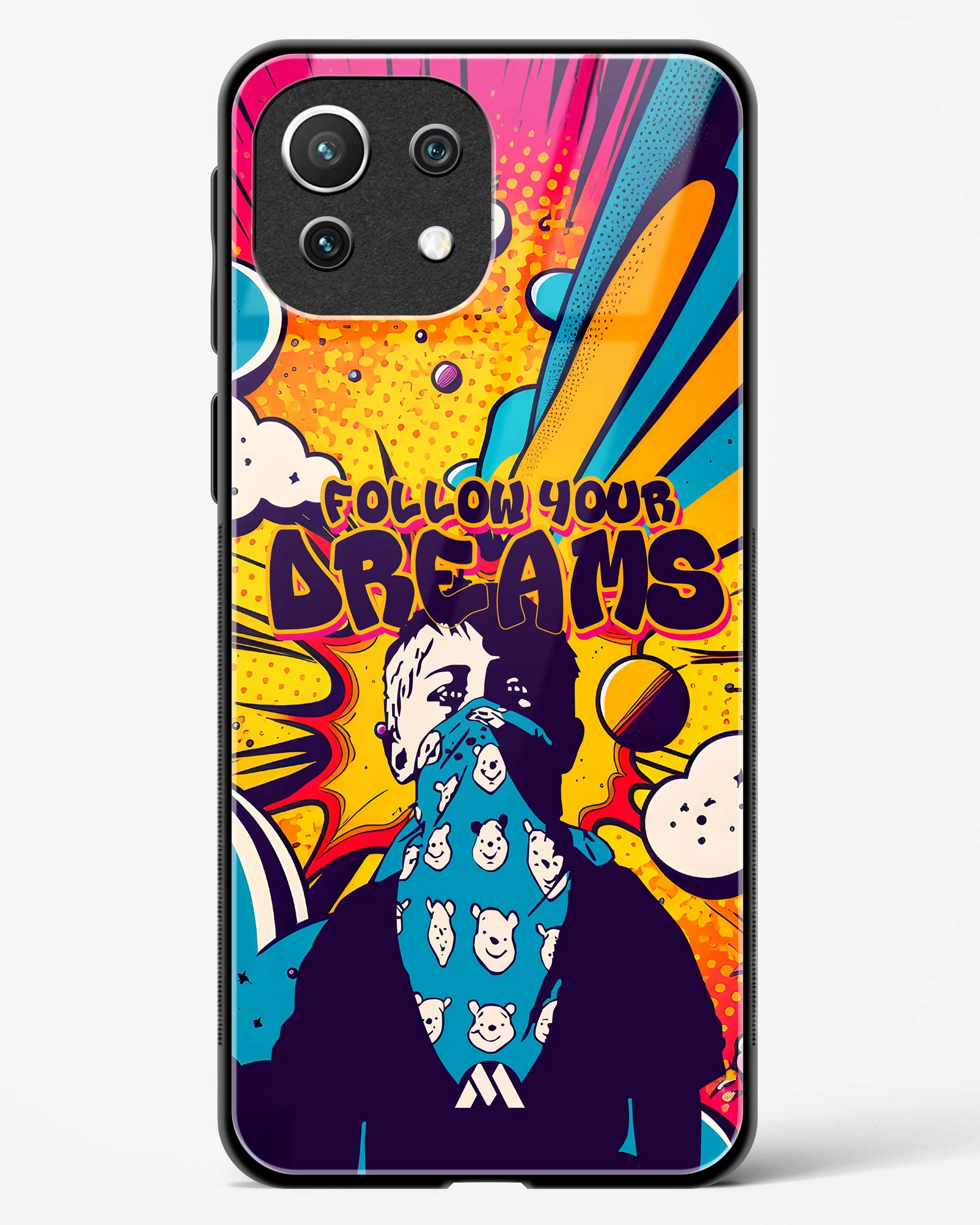 Follow Your Dreams Glass Case Phone Cover (Xiaomi) - Image 147