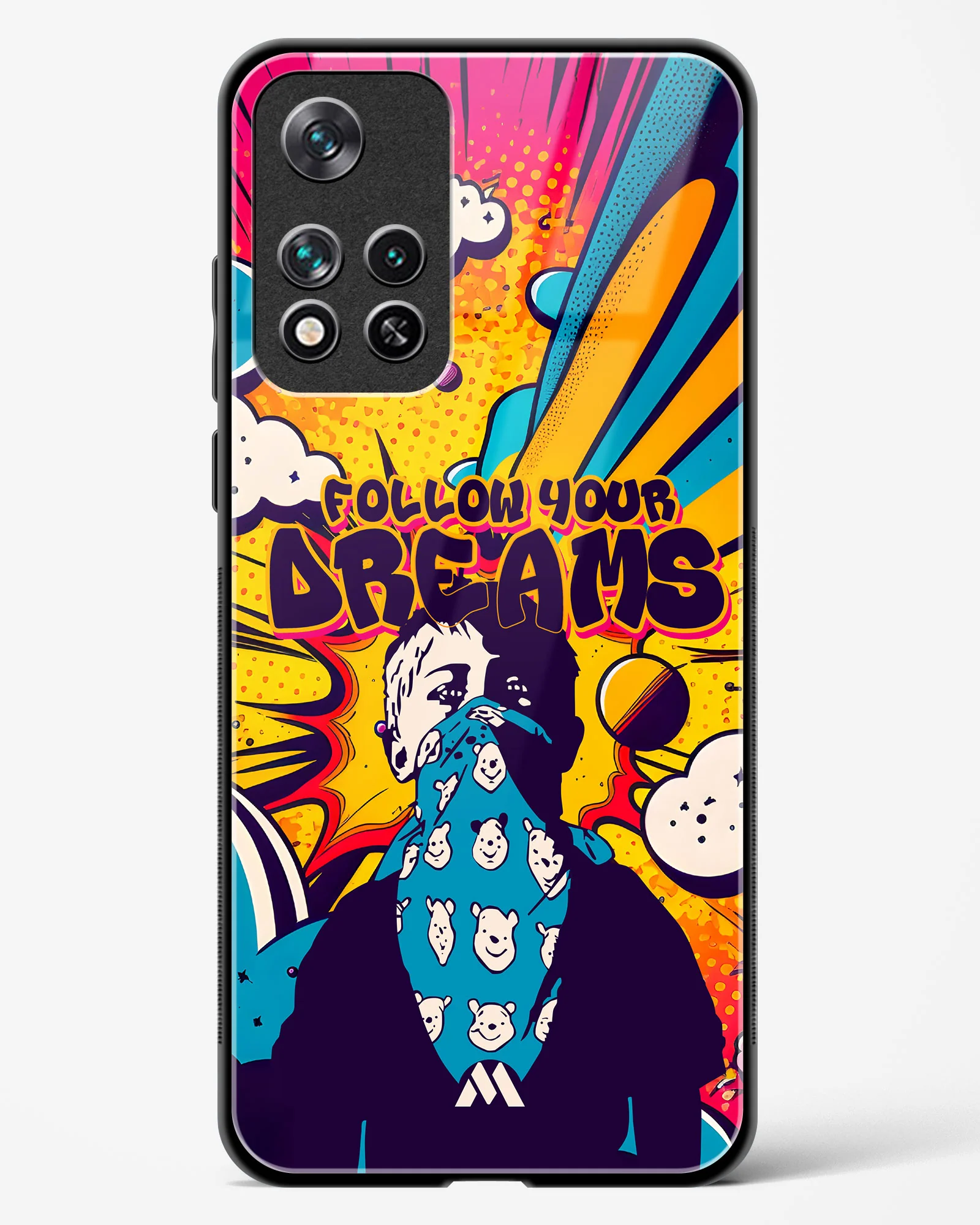 Follow Your Dreams Glass Case Phone Cover (Xiaomi) - Image 149