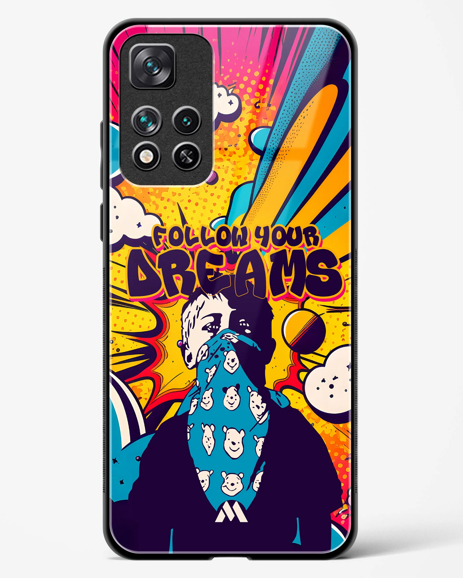 Follow Your Dreams Glass Case Phone Cover (Xiaomi) - Image 151