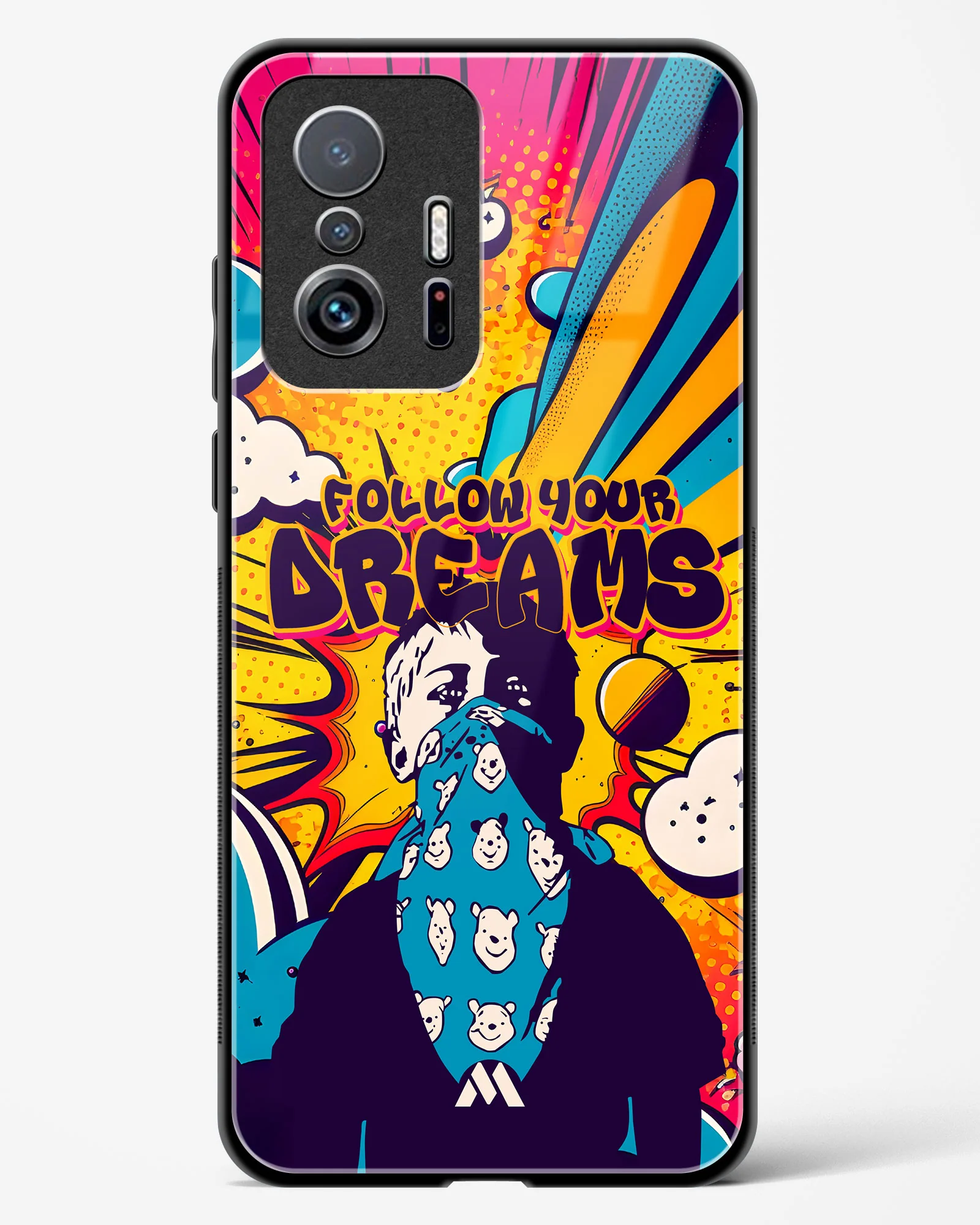 Follow Your Dreams Glass Case Phone Cover (Xiaomi) - Image 155