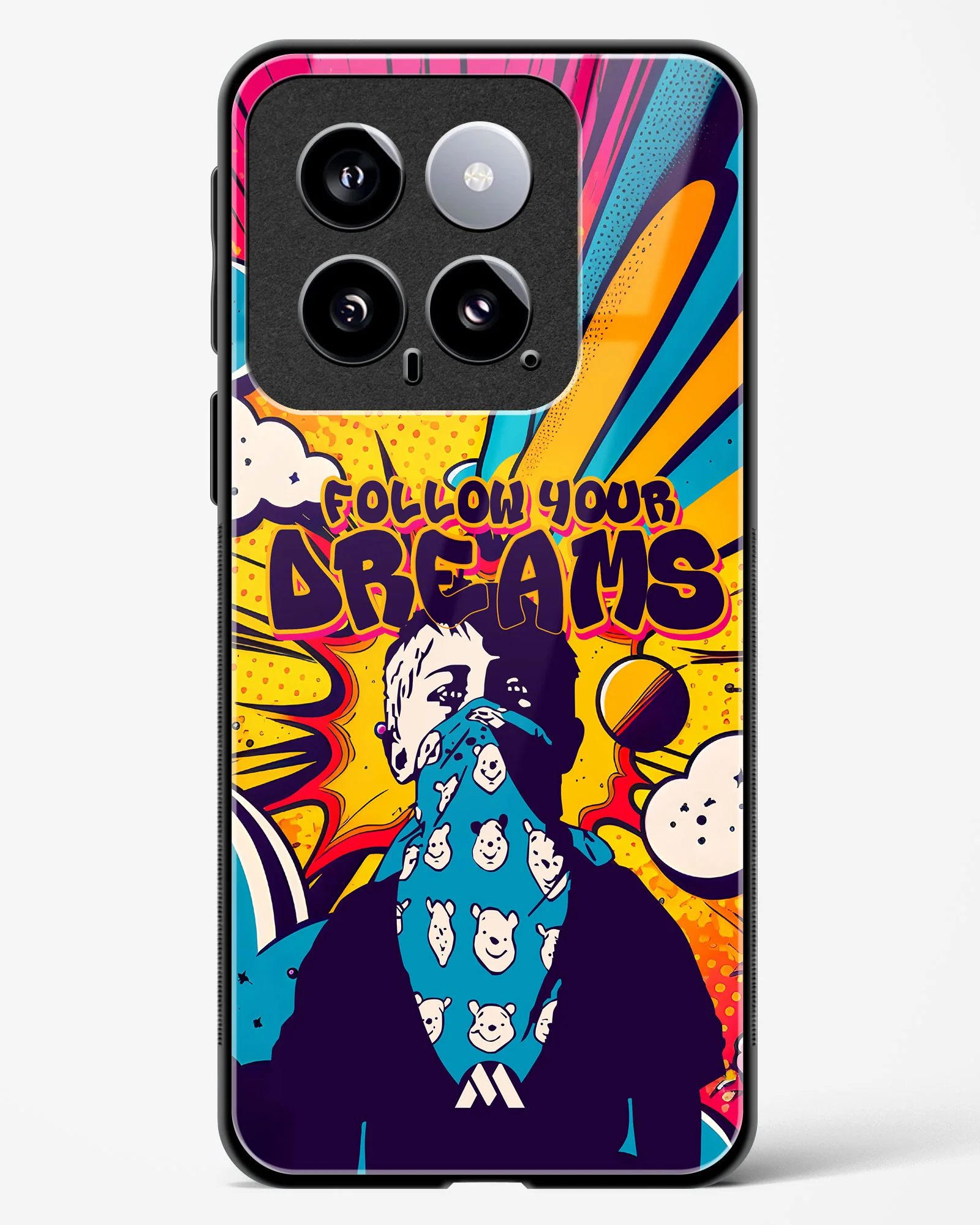 Follow Your Dreams Glass Case Phone Cover (Xiaomi) - Image 161