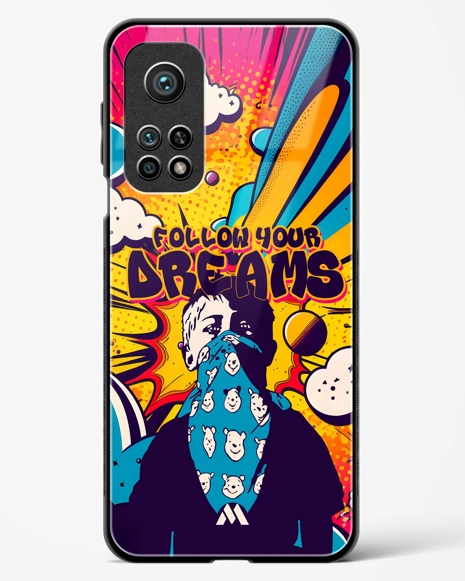 Follow Your Dreams Glass Case Phone Cover (Xiaomi) - Image 3