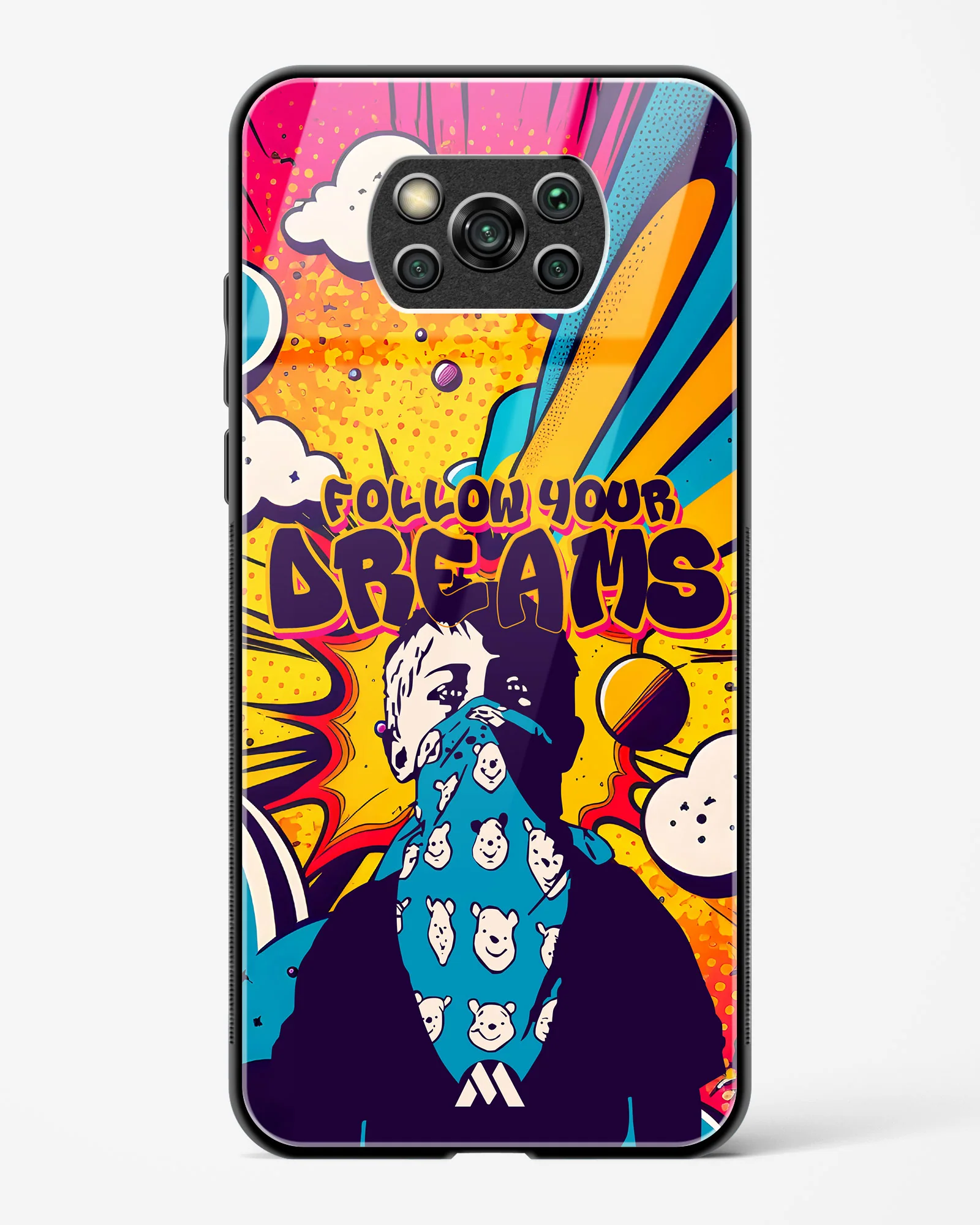 Follow Your Dreams Glass Case Phone Cover (Xiaomi) - Image 41