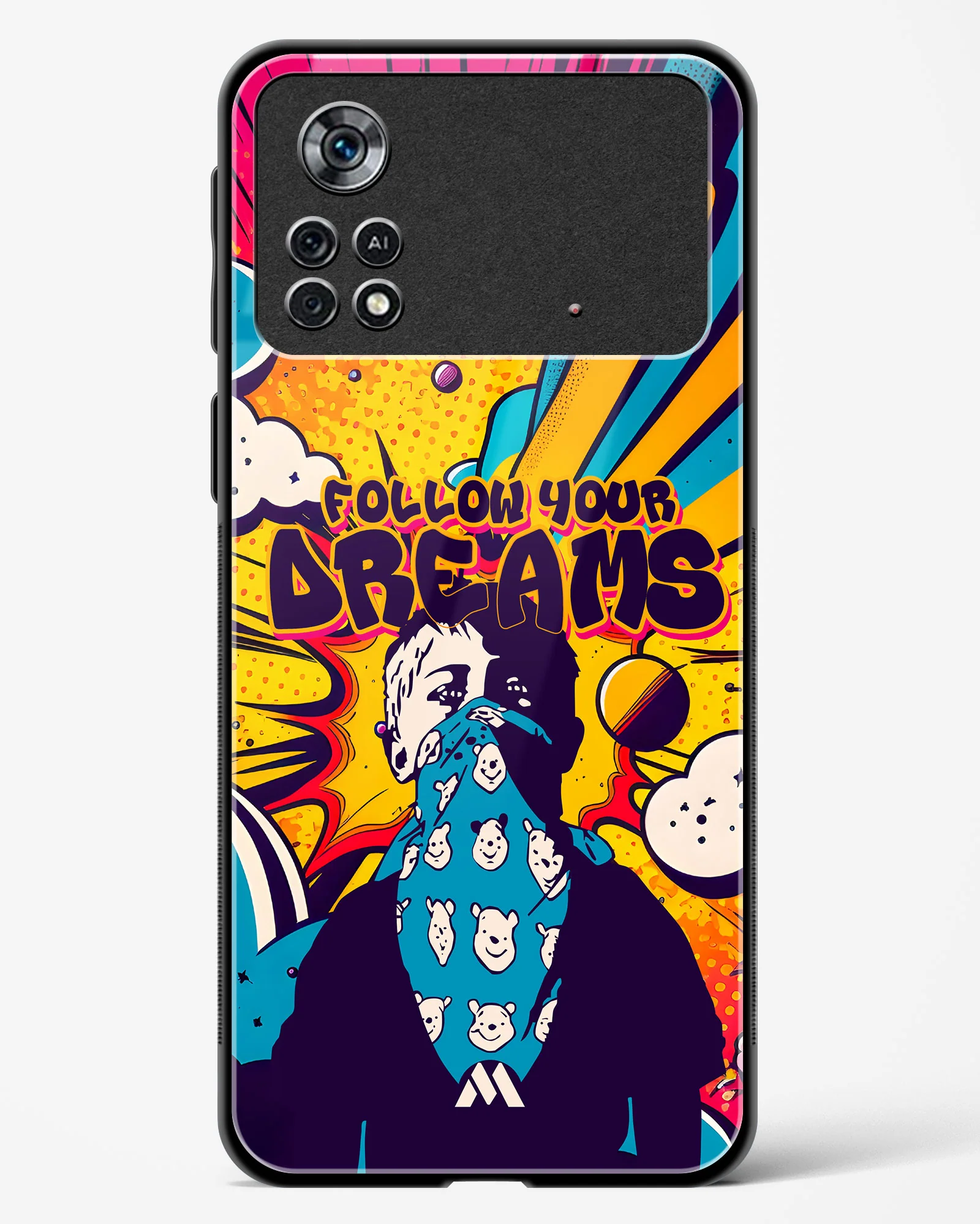 Follow Your Dreams Glass Case Phone Cover (Xiaomi) - Image 45