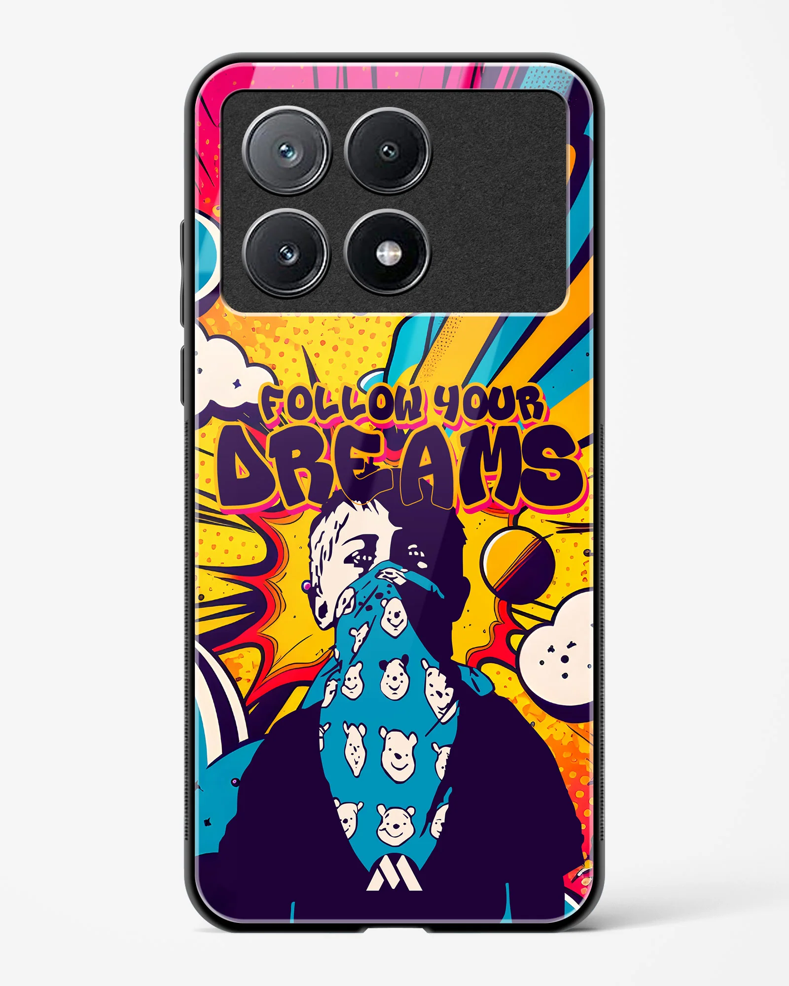 Follow Your Dreams Glass Case Phone Cover (Xiaomi) - Image 53