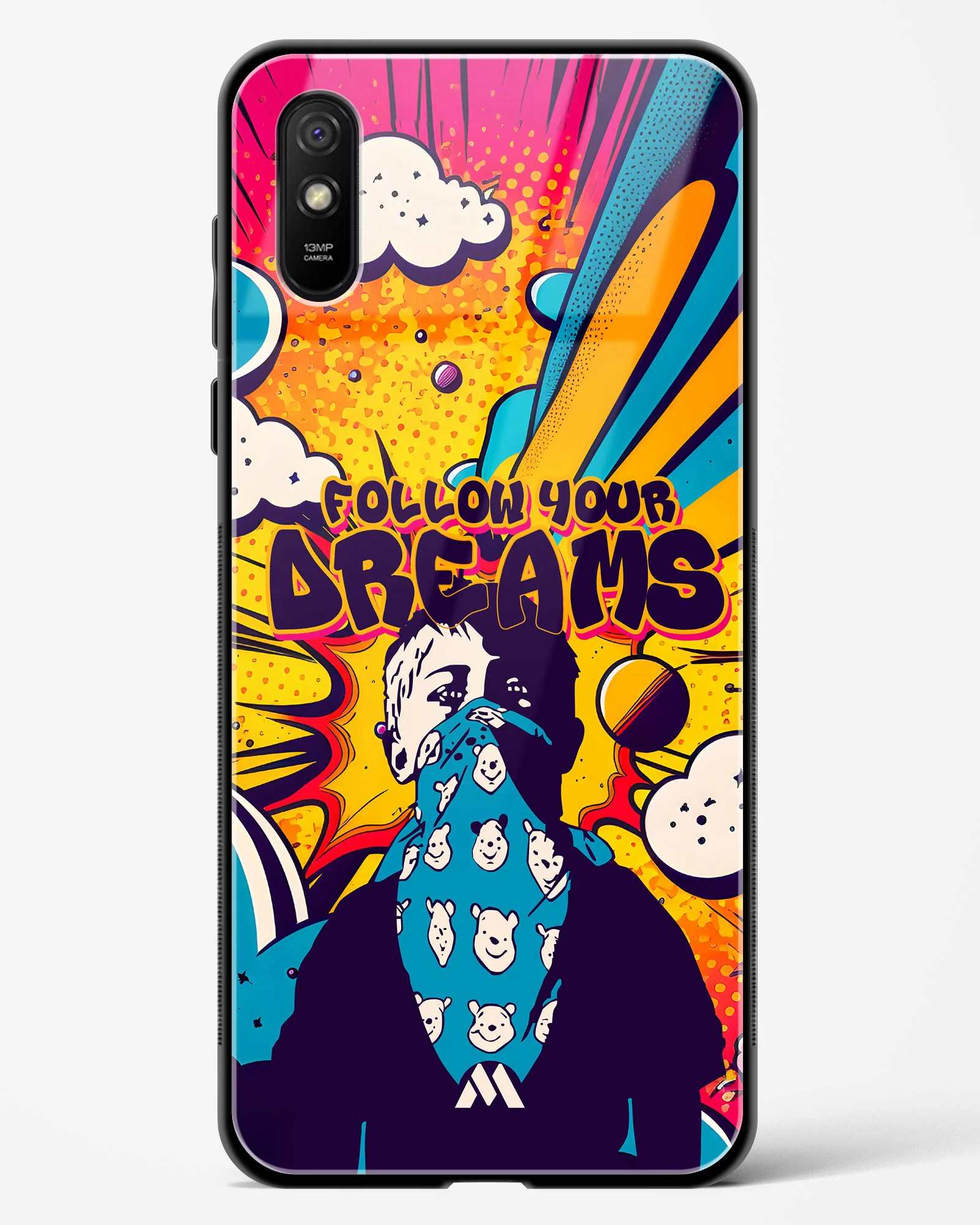 Follow Your Dreams Glass Case Phone Cover (Xiaomi) - Image 75