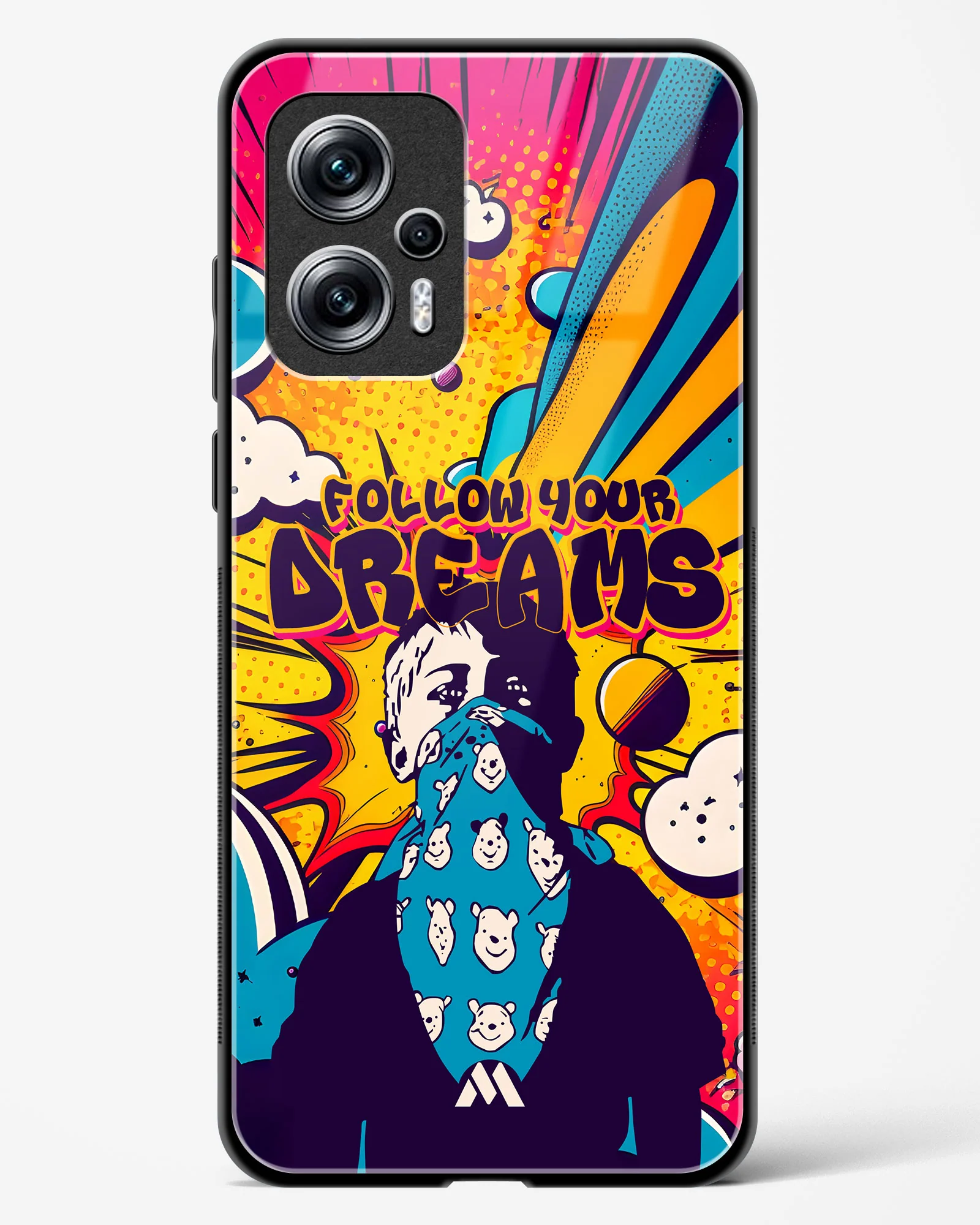 Follow Your Dreams Glass Case Phone Cover (Xiaomi) - Image 87