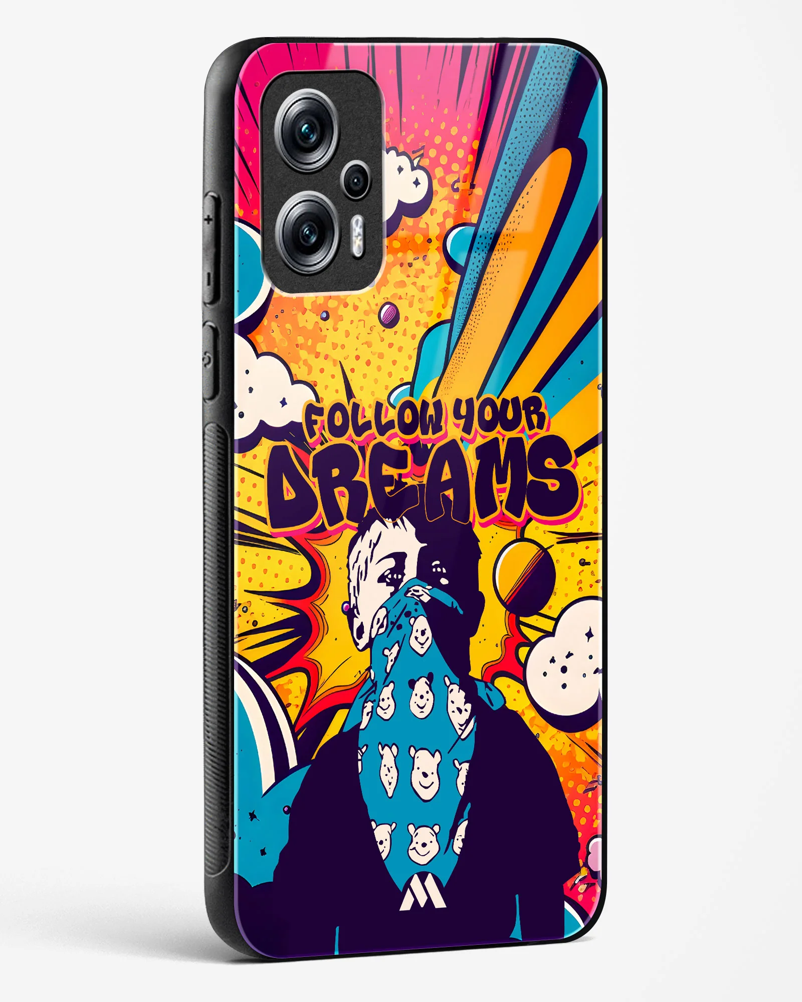 Follow Your Dreams Glass Case Phone Cover (Xiaomi) - Image 88