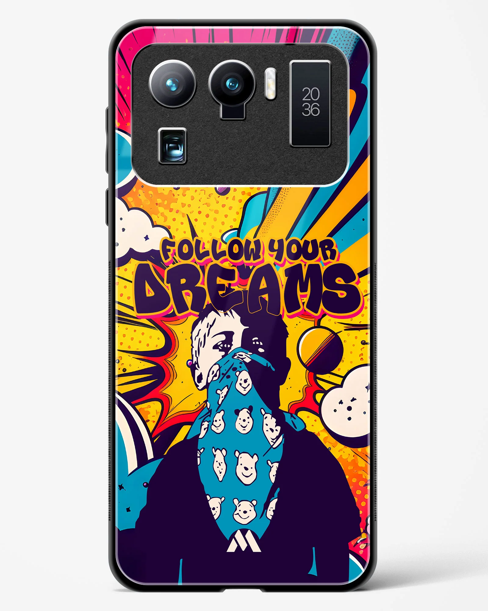 Follow Your Dreams Glass Case Phone Cover (Xiaomi) - Image 9