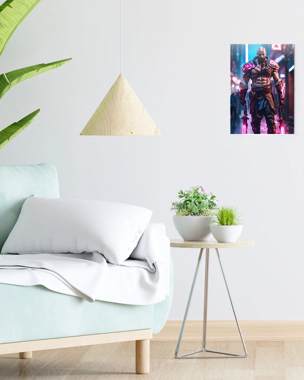 God of War-Neon Kratos Metal-Poster - Image 12