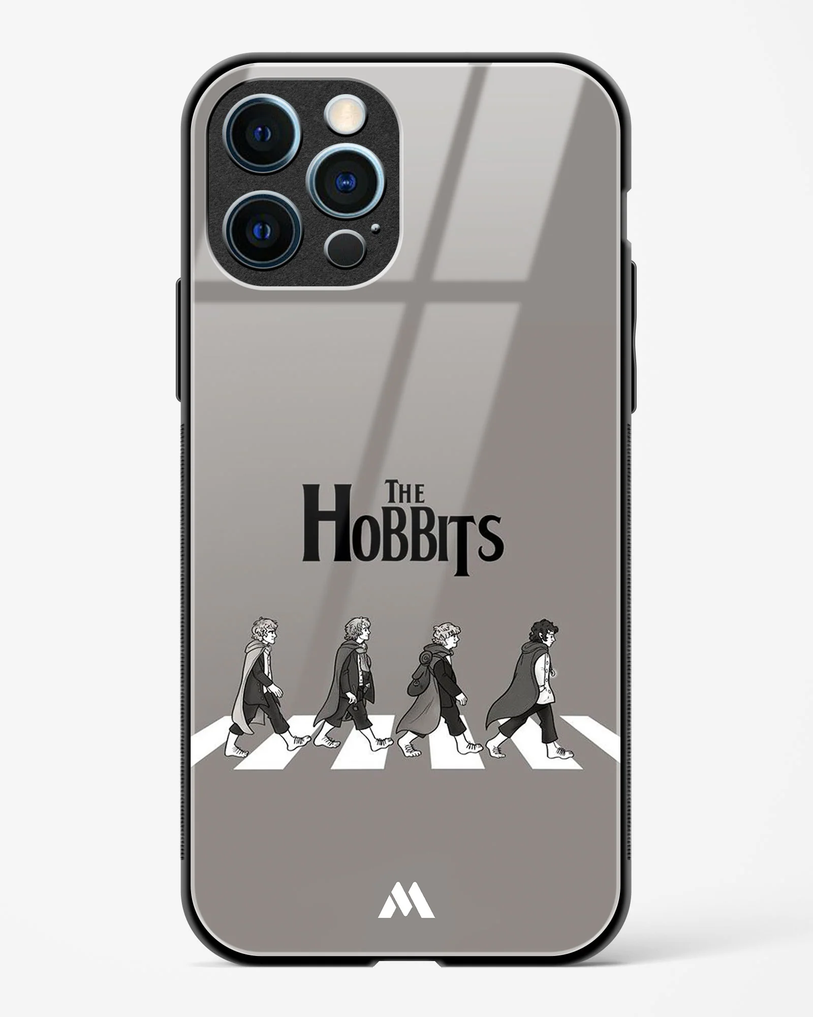 Hobbits at the Abbey Road Crossing Glass Case Phone Cover (Apple) - Image 13