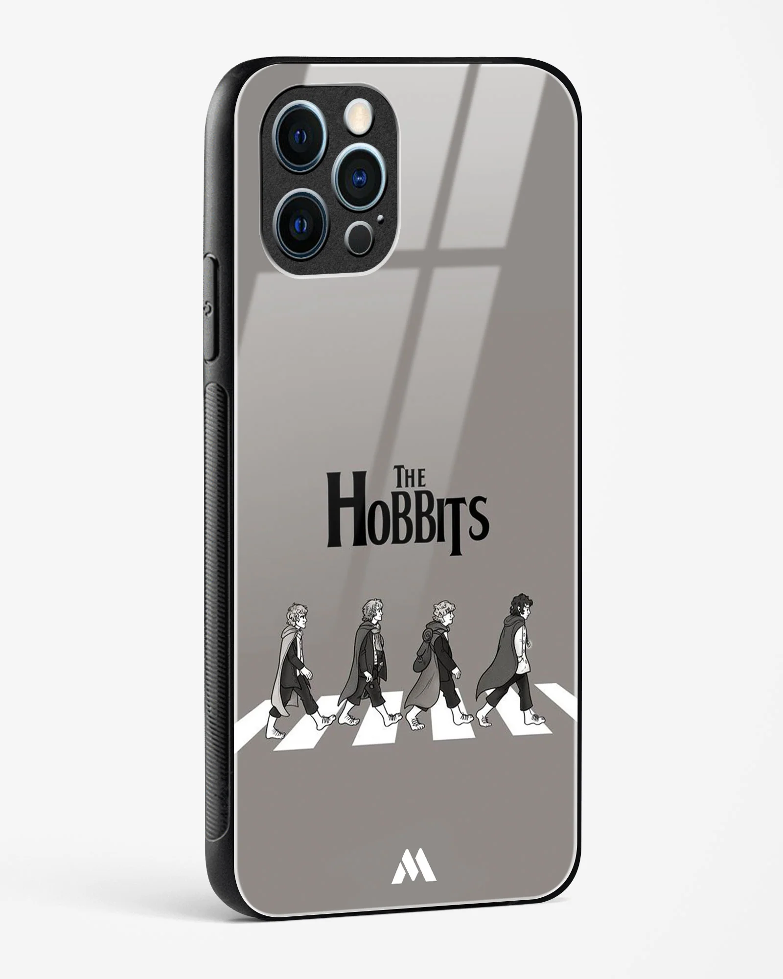Hobbits at the Abbey Road Crossing Glass Case Phone Cover (Apple) - Image 14