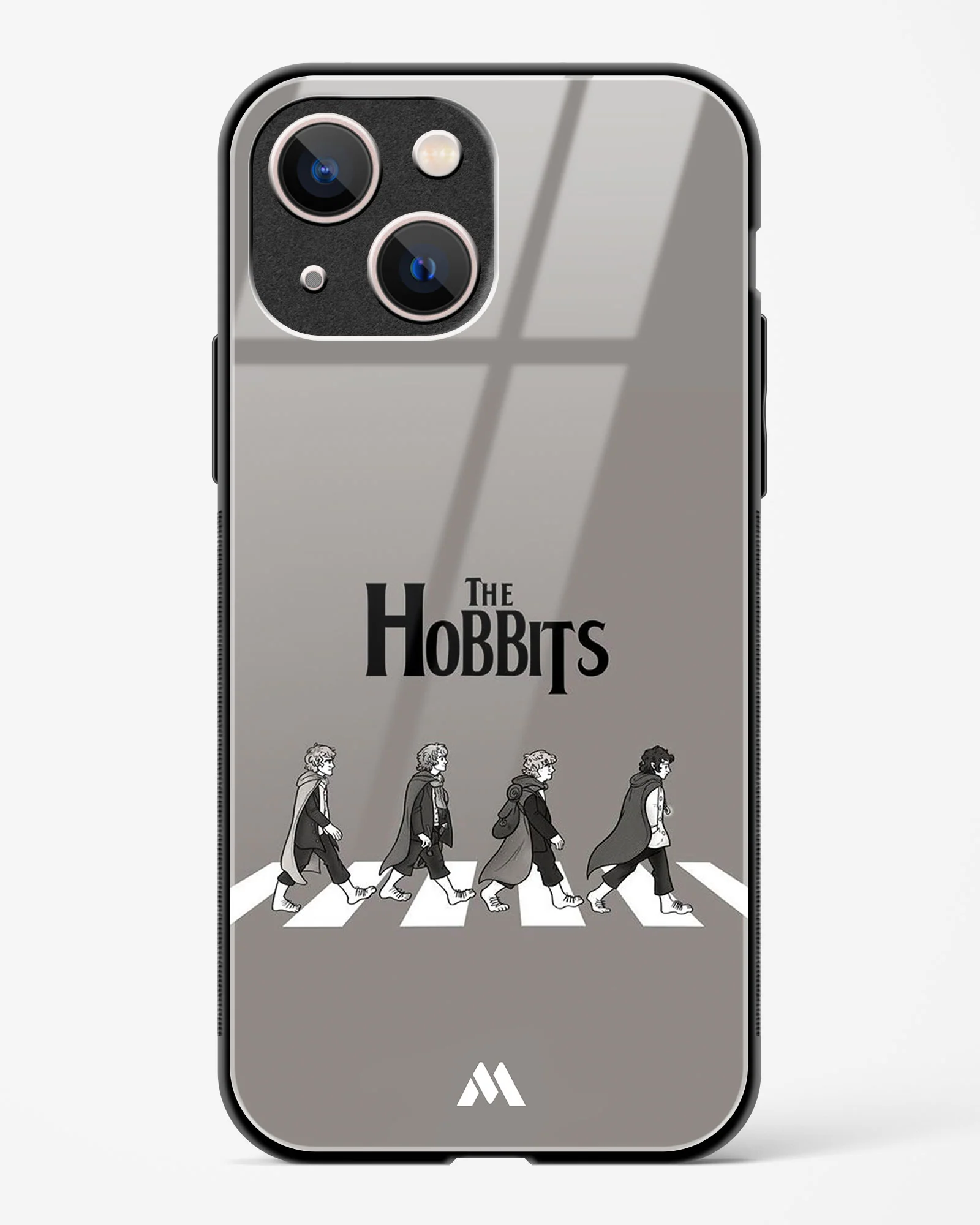 Hobbits at the Abbey Road Crossing Glass Case Phone Cover (Apple) - Image 17