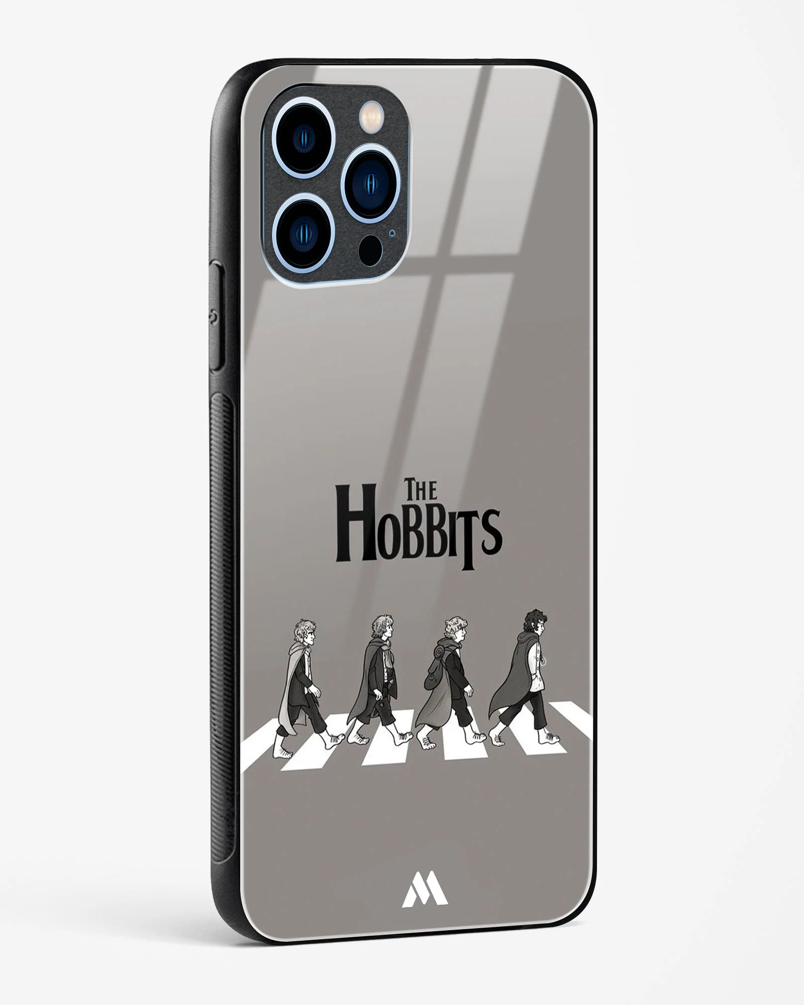 Hobbits at the Abbey Road Crossing Glass Case Phone Cover (Apple) - Image 20