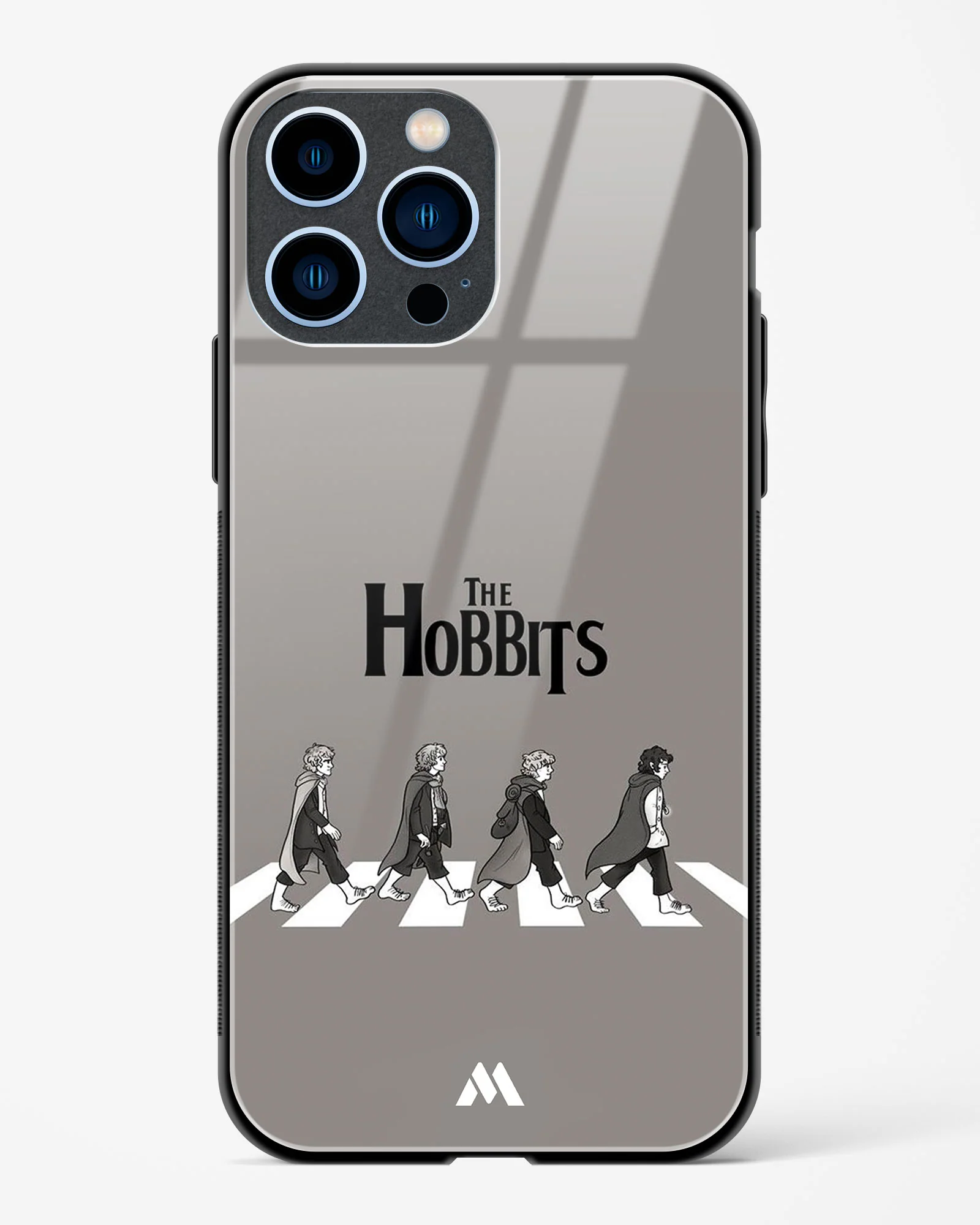 Hobbits at the Abbey Road Crossing Glass Case Phone Cover (Apple) - Image 21