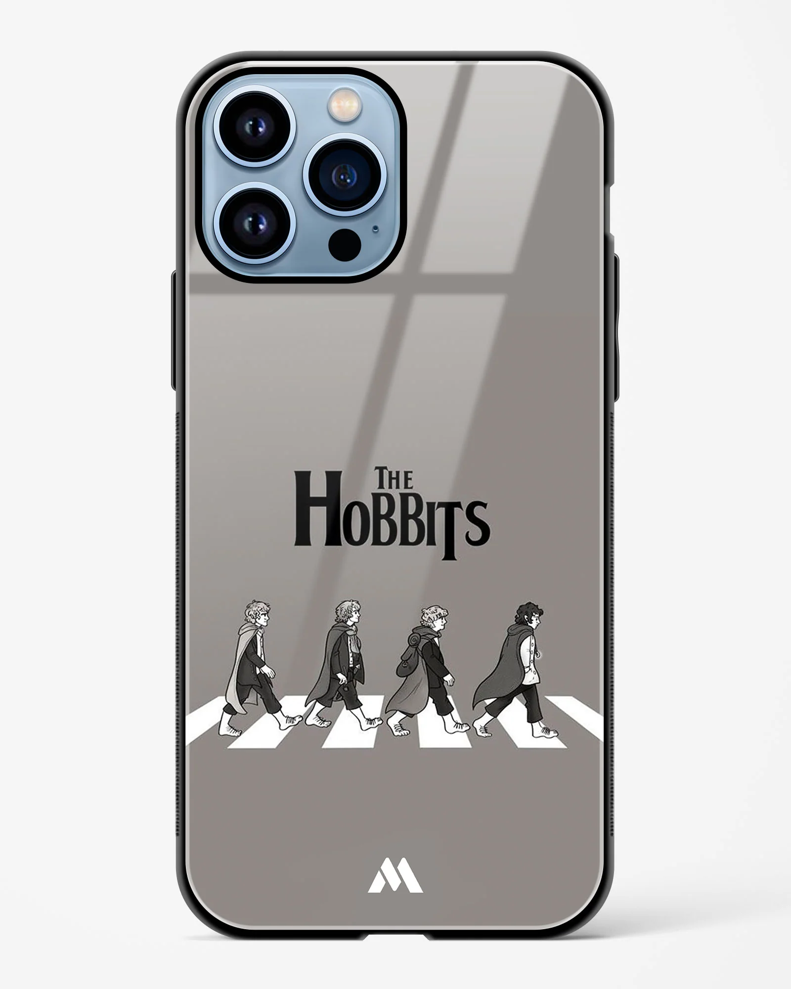 Hobbits at the Abbey Road Crossing Glass Case Phone Cover (Apple) - Image 27