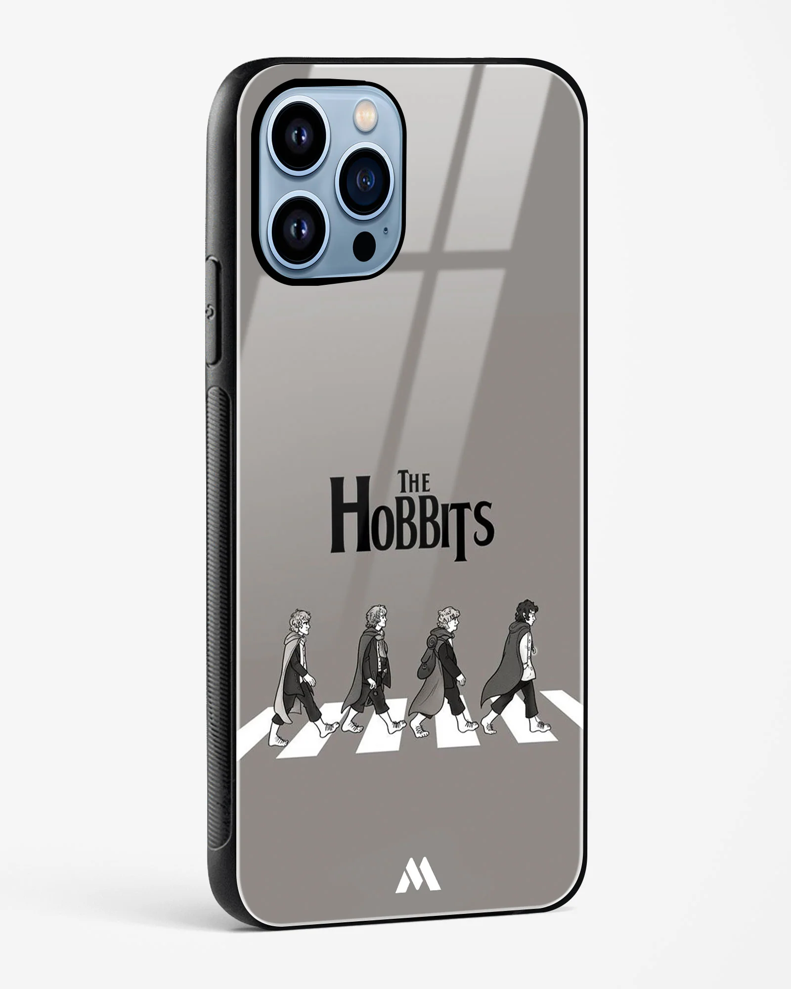 Hobbits at the Abbey Road Crossing Glass Case Phone Cover (Apple) - Image 28