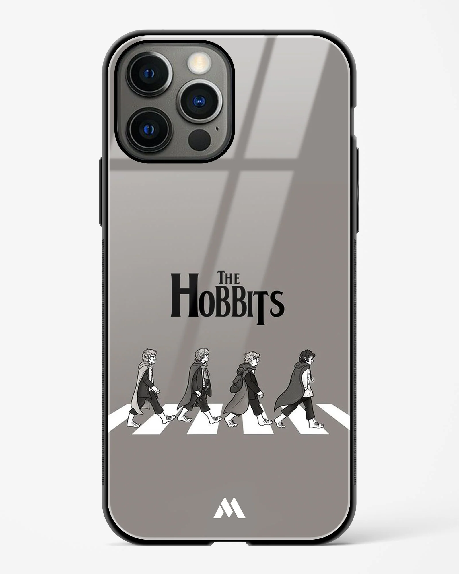 Hobbits at the Abbey Road Crossing Glass Case Phone Cover (Apple) - Image 29