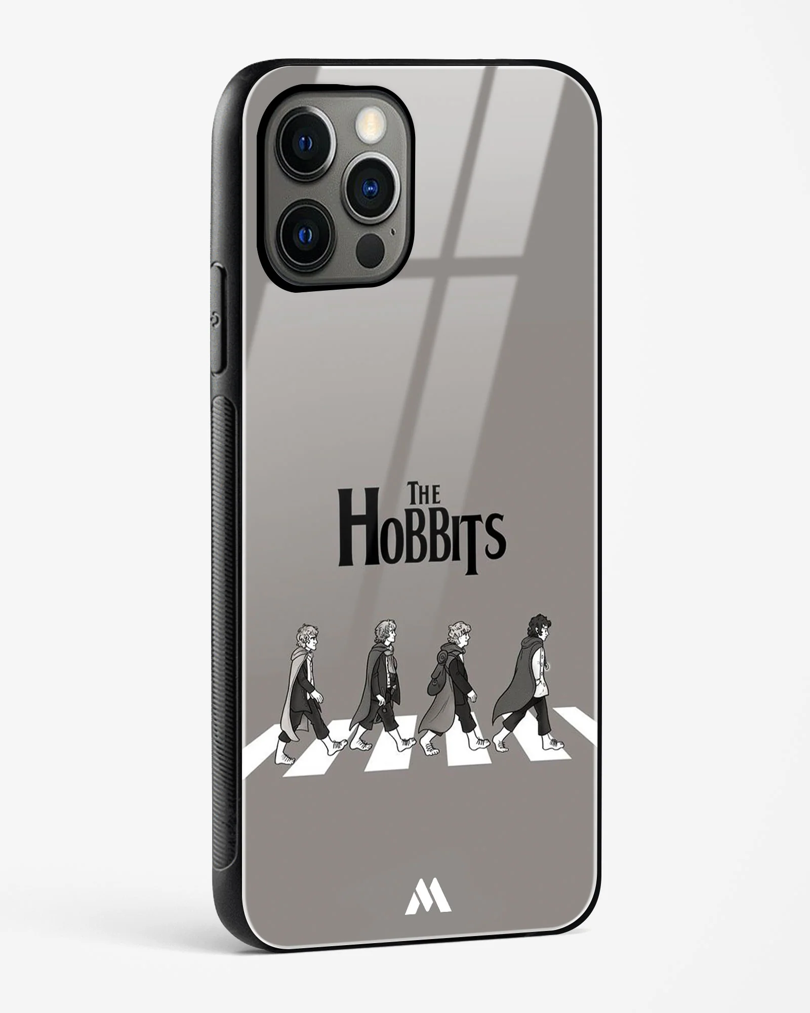 Hobbits at the Abbey Road Crossing Glass Case Phone Cover (Apple) - Image 30