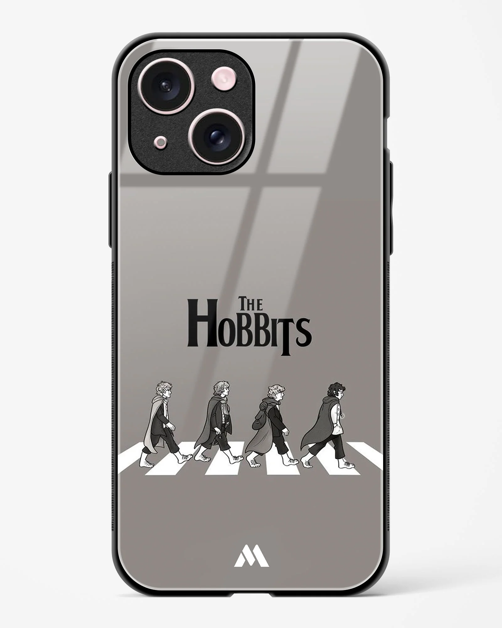 Hobbits at the Abbey Road Crossing Glass Case Phone Cover (Apple) - Image 31