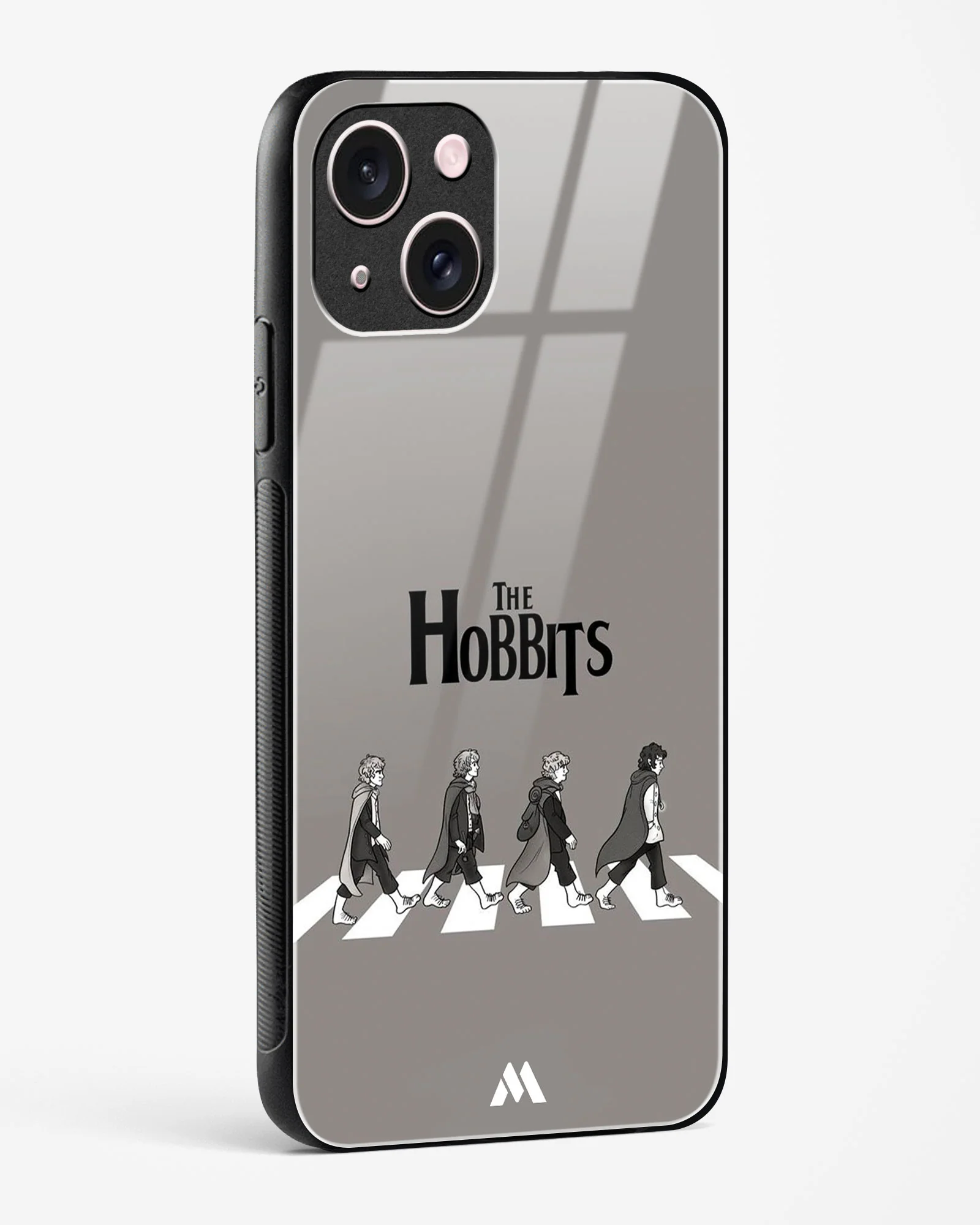 Hobbits at the Abbey Road Crossing Glass Case Phone Cover (Apple) - Image 34