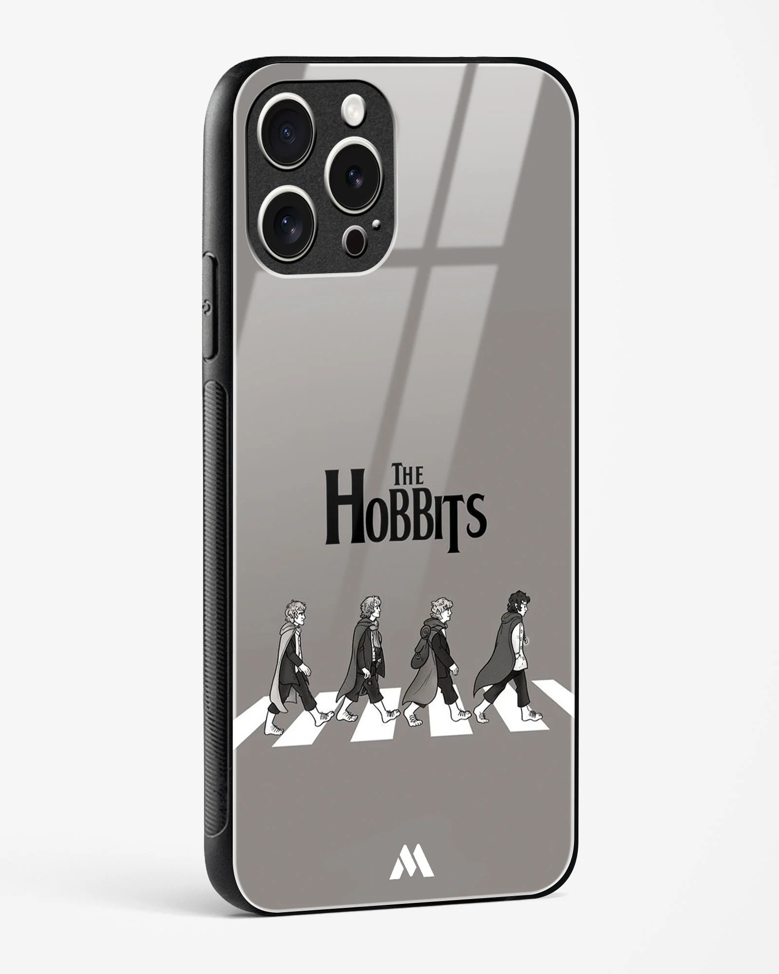 Hobbits at the Abbey Road Crossing Glass Case Phone Cover (Apple) - Image 38
