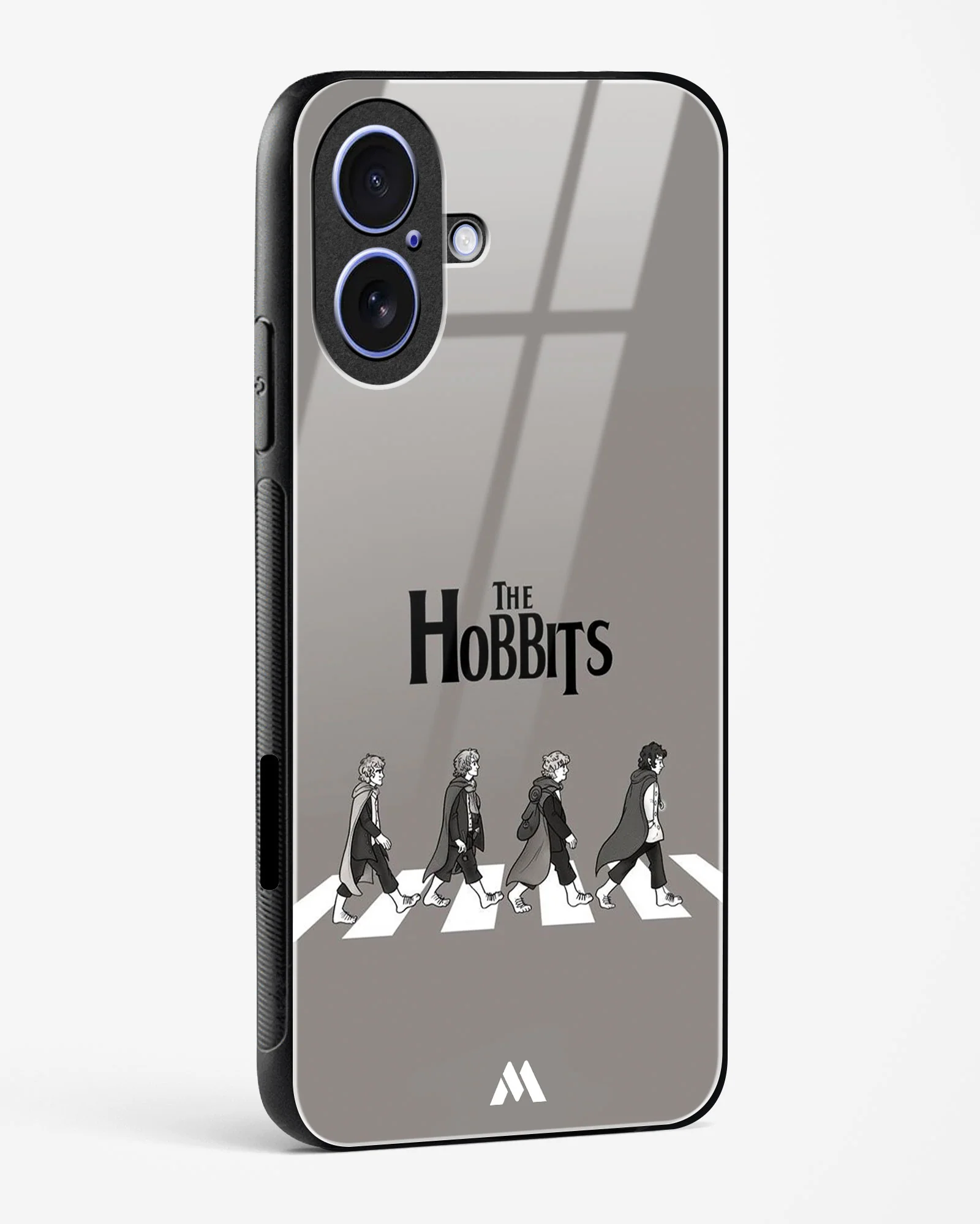 Hobbits at the Abbey Road Crossing Glass Case Phone Cover (Apple) - Image 40