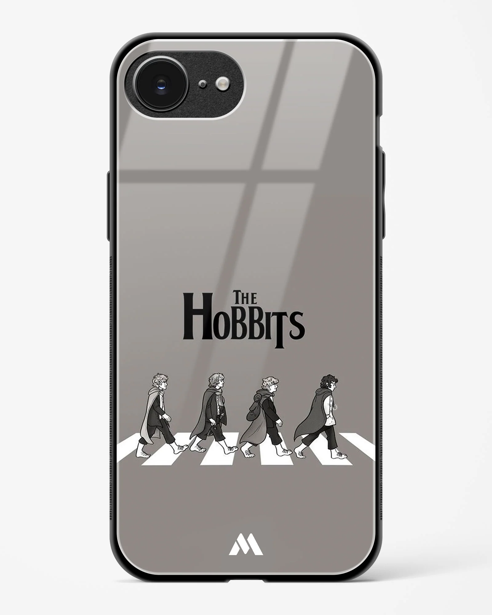 Hobbits at the Abbey Road Crossing Glass Case Phone Cover (Apple) - Image 47