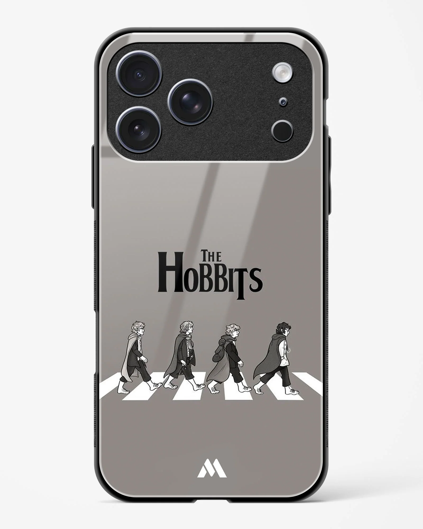 Hobbits at the Abbey Road Crossing Glass Case Phone Cover (Apple) - Image 53