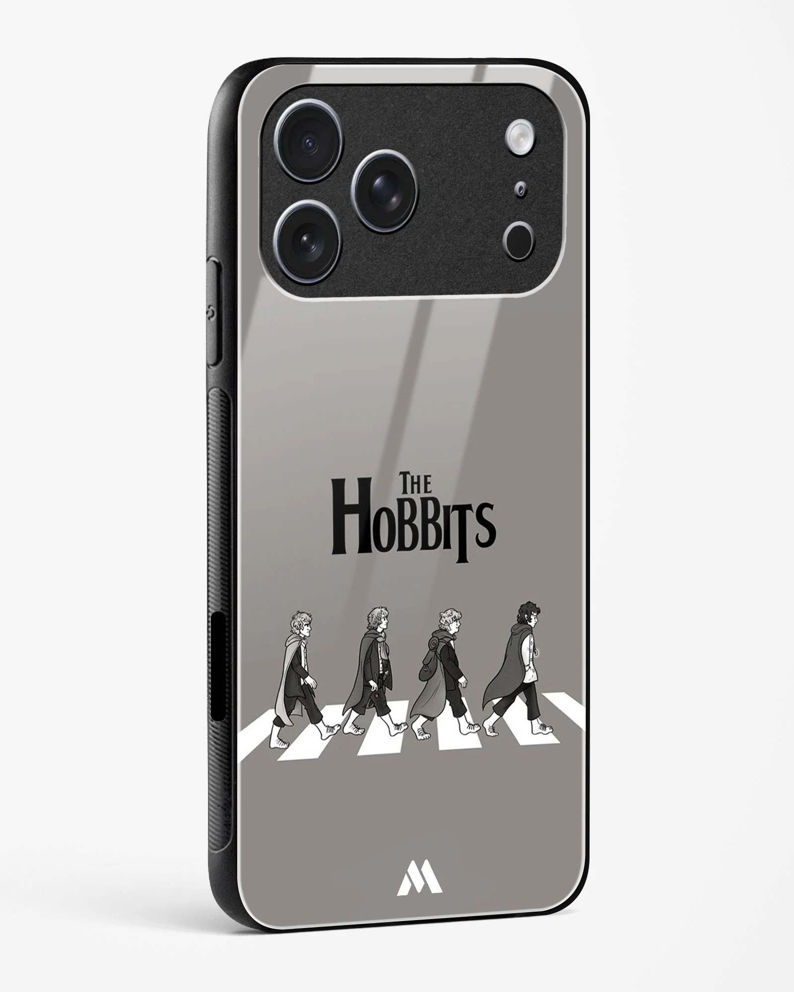 Hobbits at the Abbey Road Crossing Glass Case Phone Cover (Apple) - Image 54